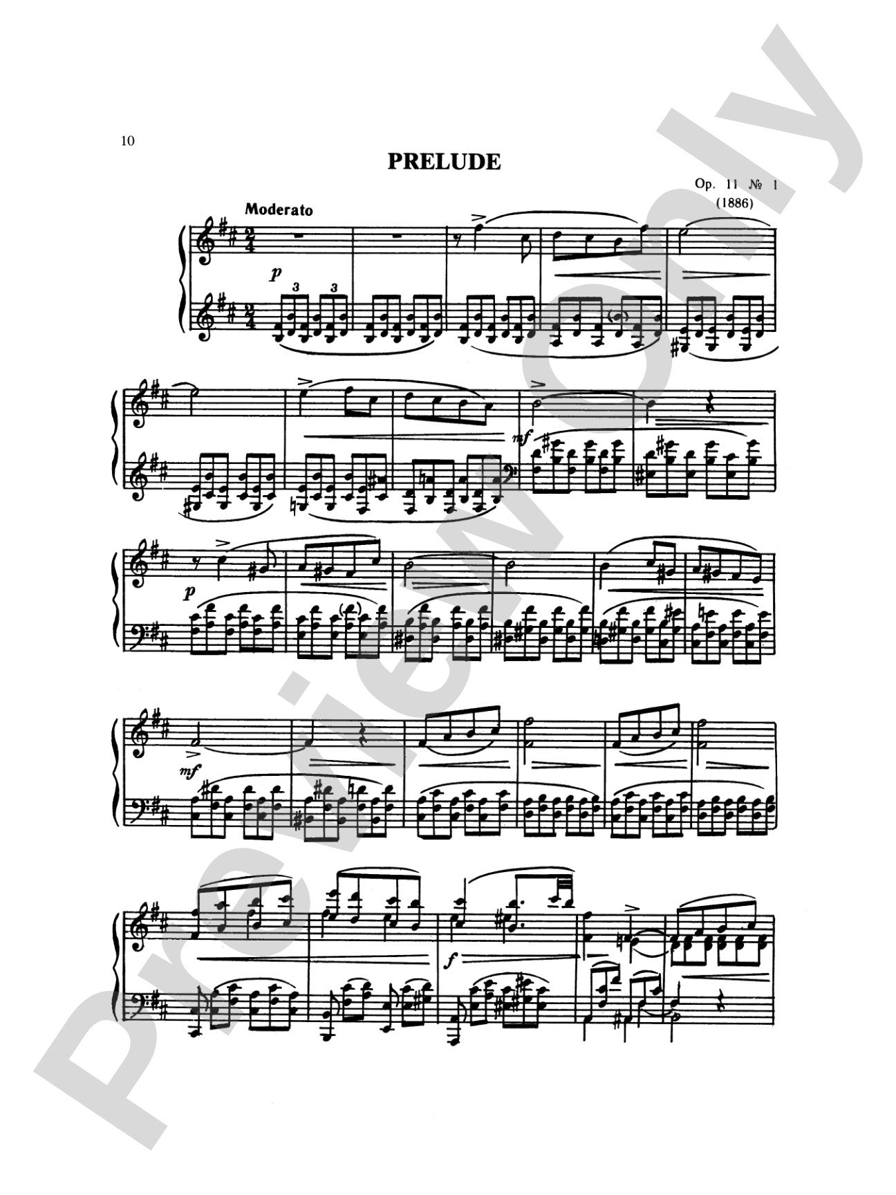 Liadov: Preludes