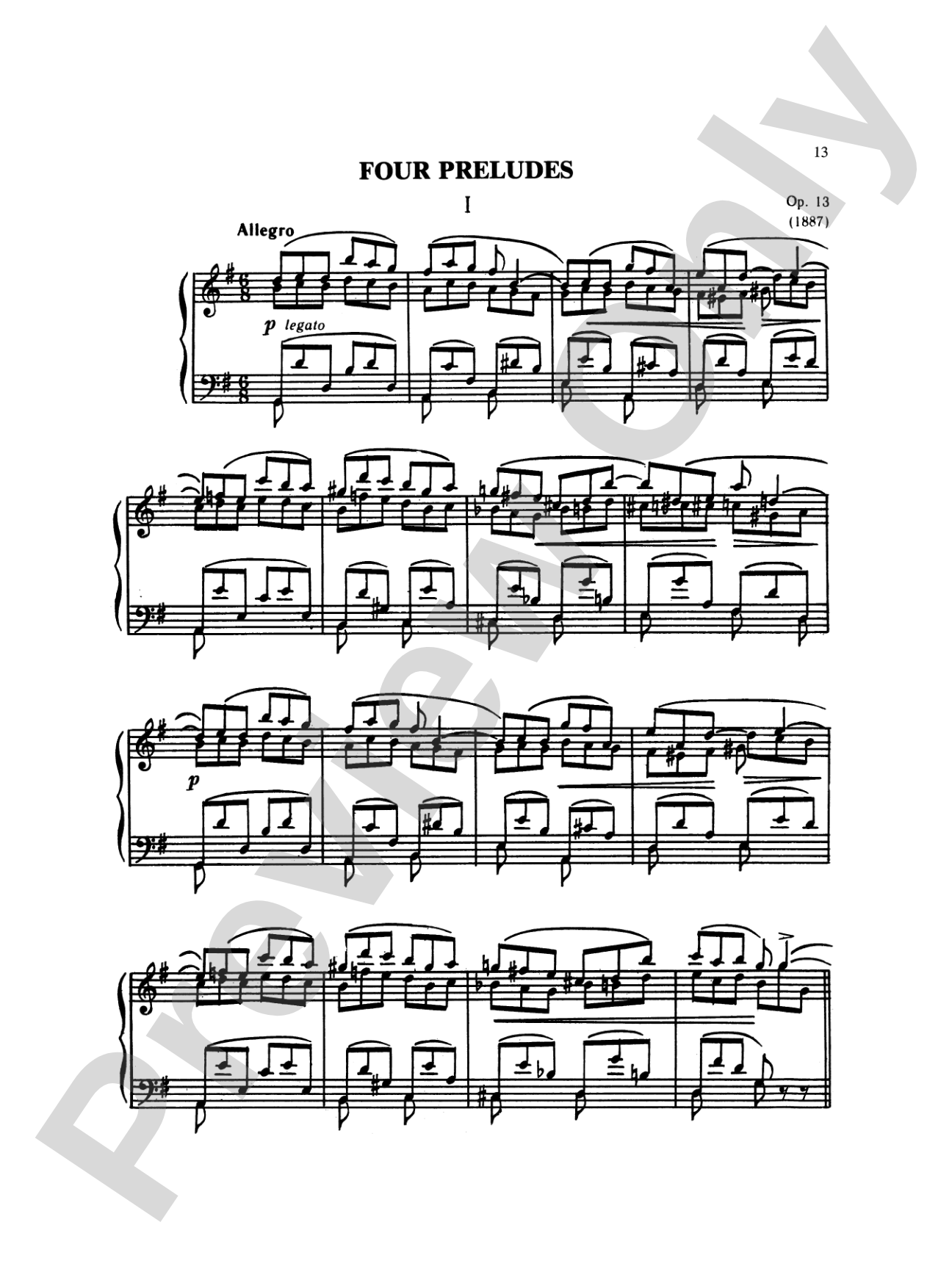 Liadov: Preludes