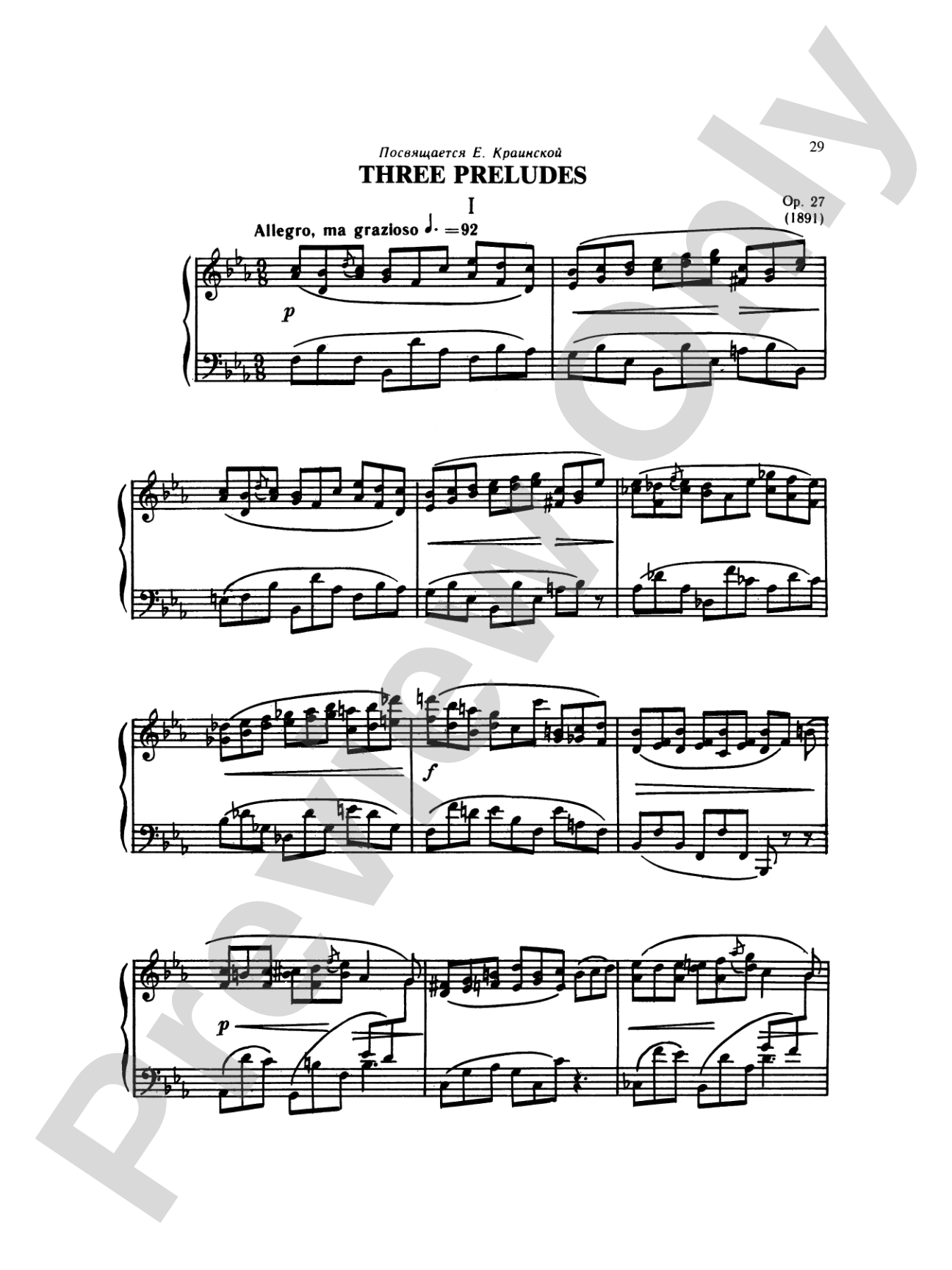 Liadov: Preludes