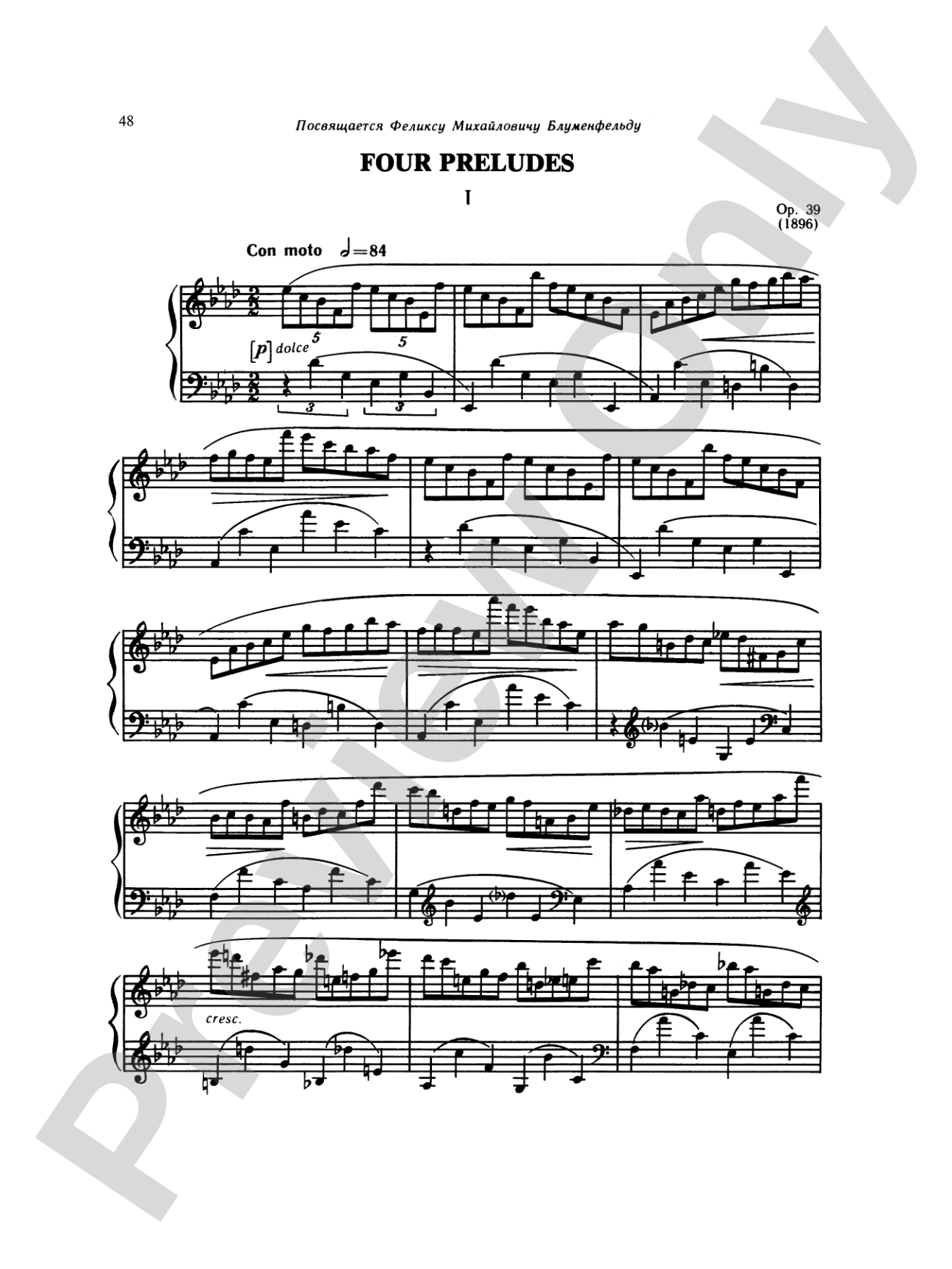 Liadov: Preludes