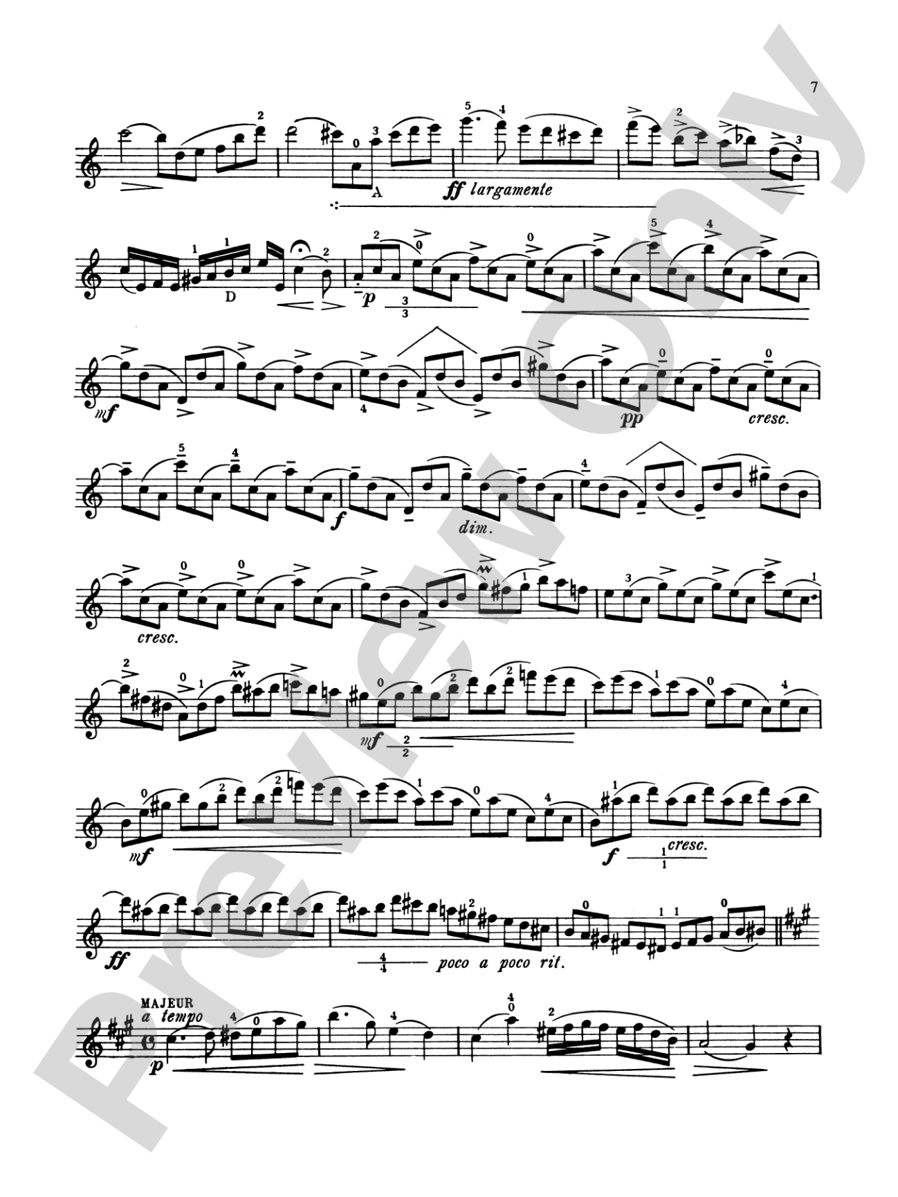 Accolaÿ: Three Concertinos: Violin Book