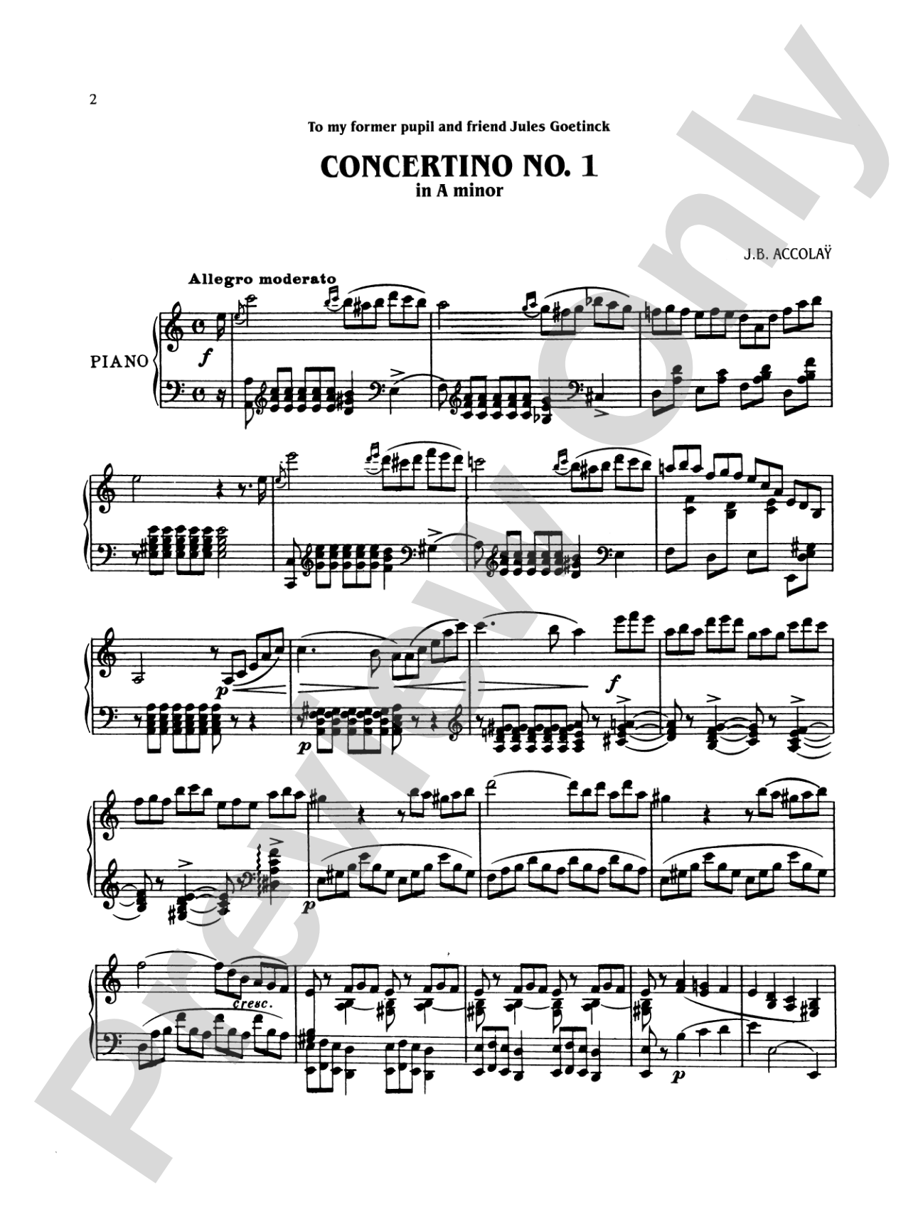 Accolaÿ: Three Concertinos