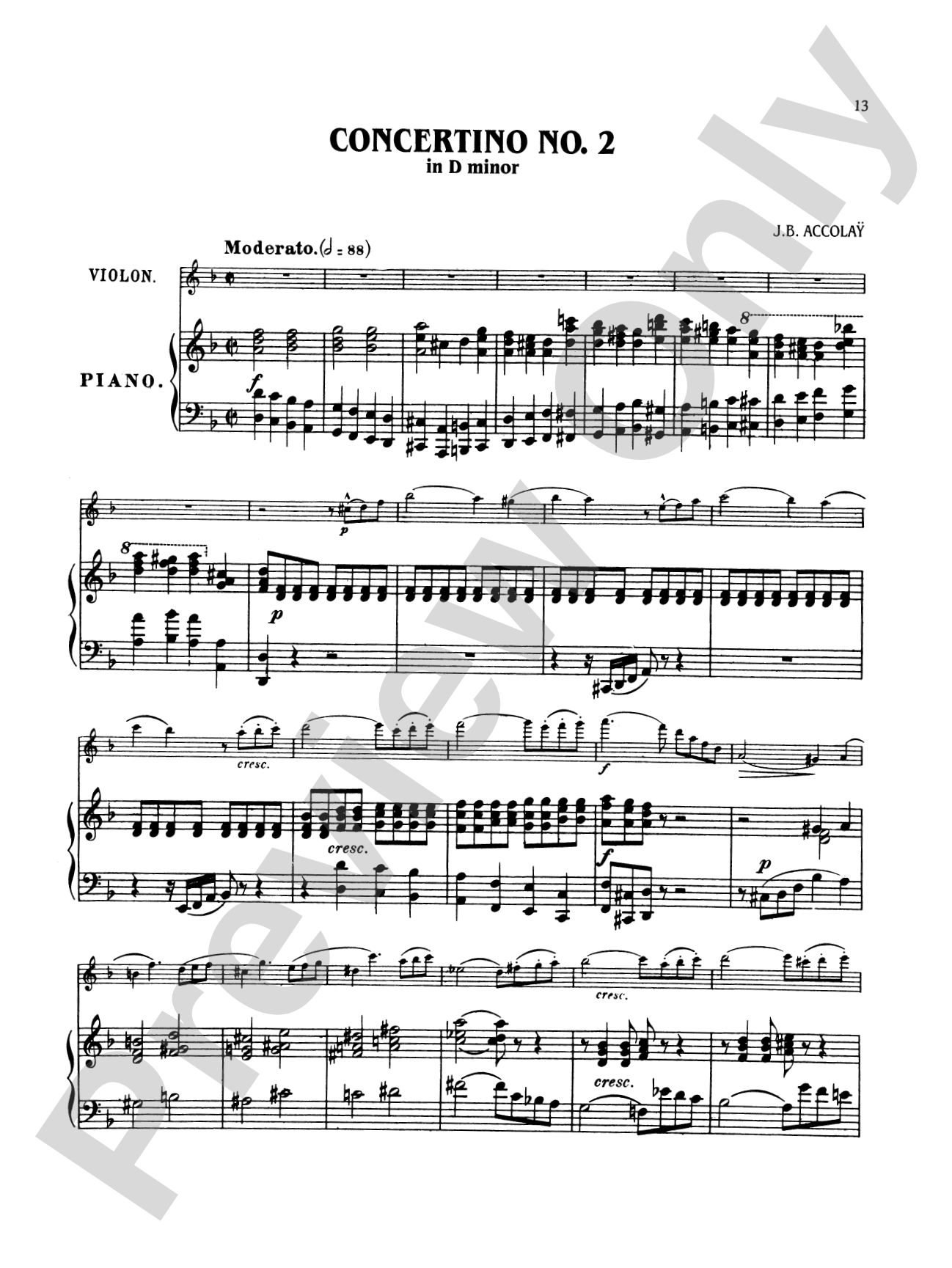 Accolaÿ: Three Concertinos