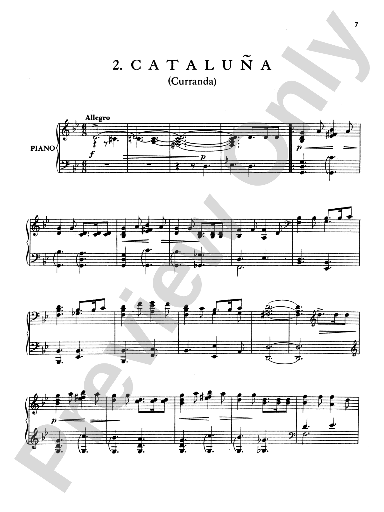 Albéniz: Suite Española