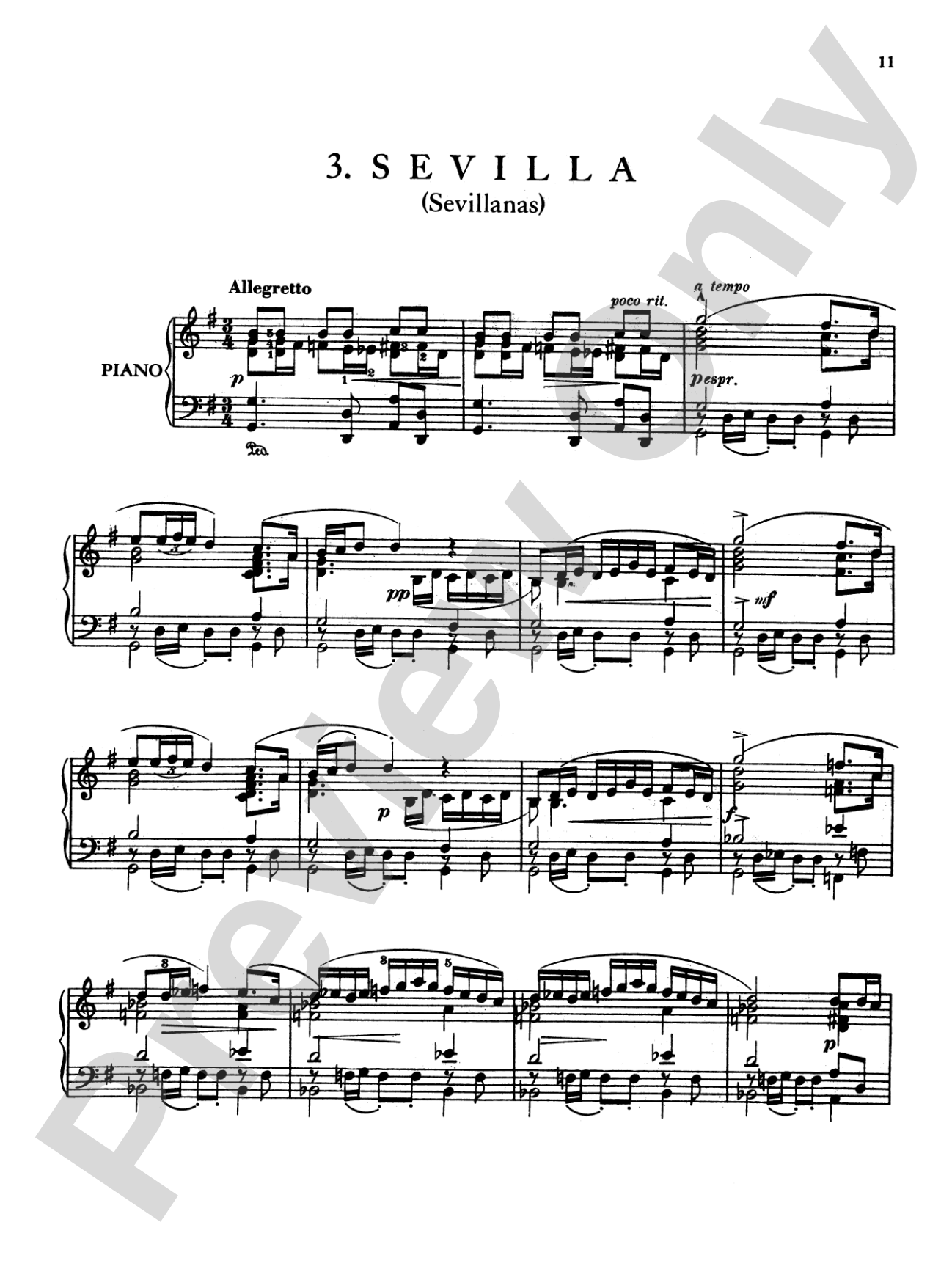 Albéniz: Suite Española