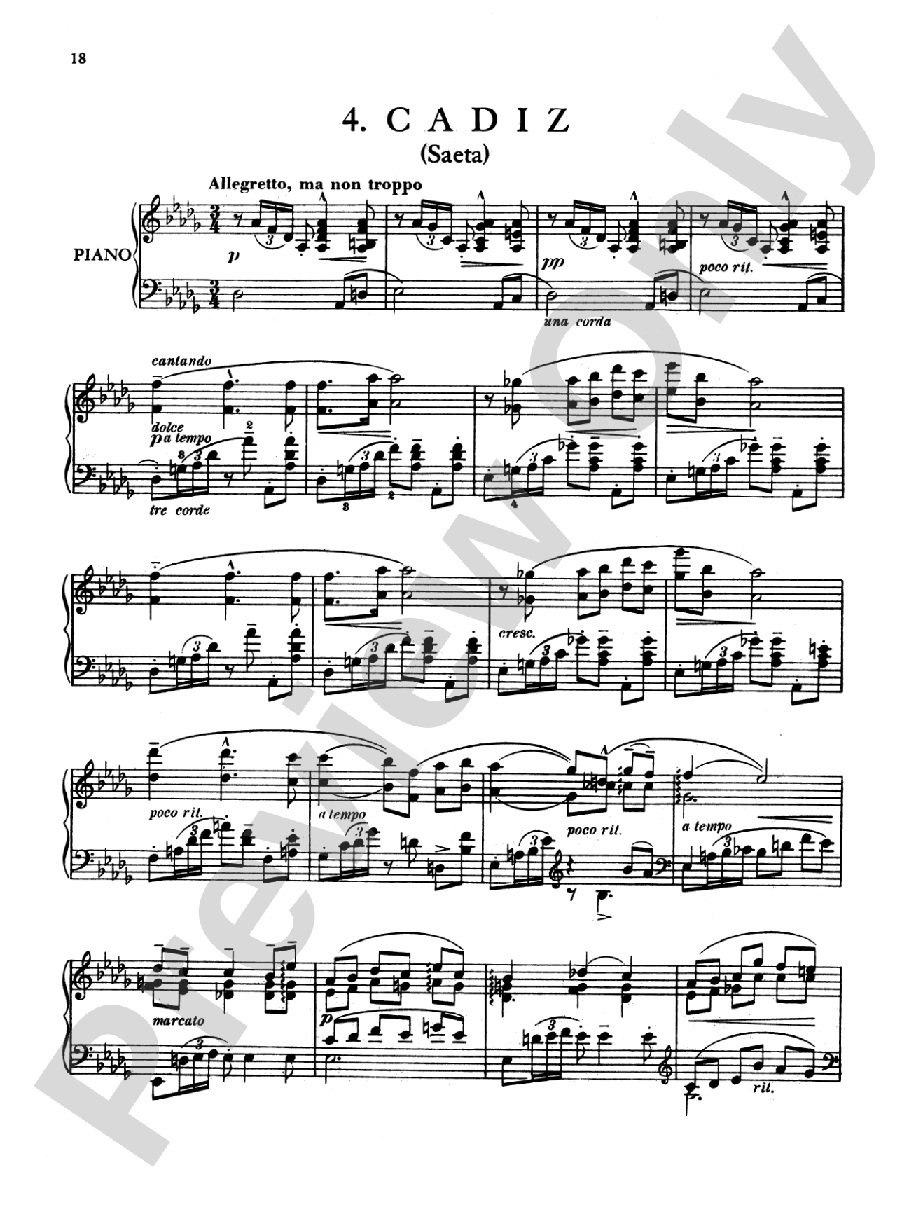 Albéniz: Suite Española