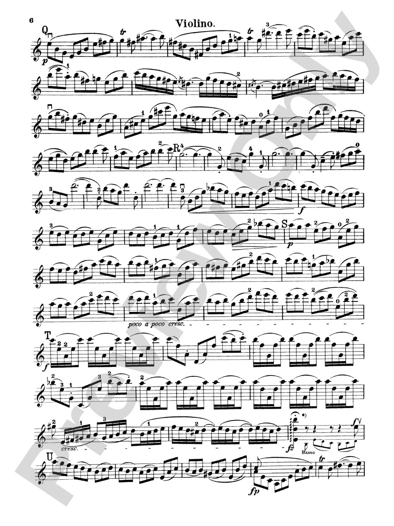 Bach: Violin Concerto in A Minor: Violin Book
