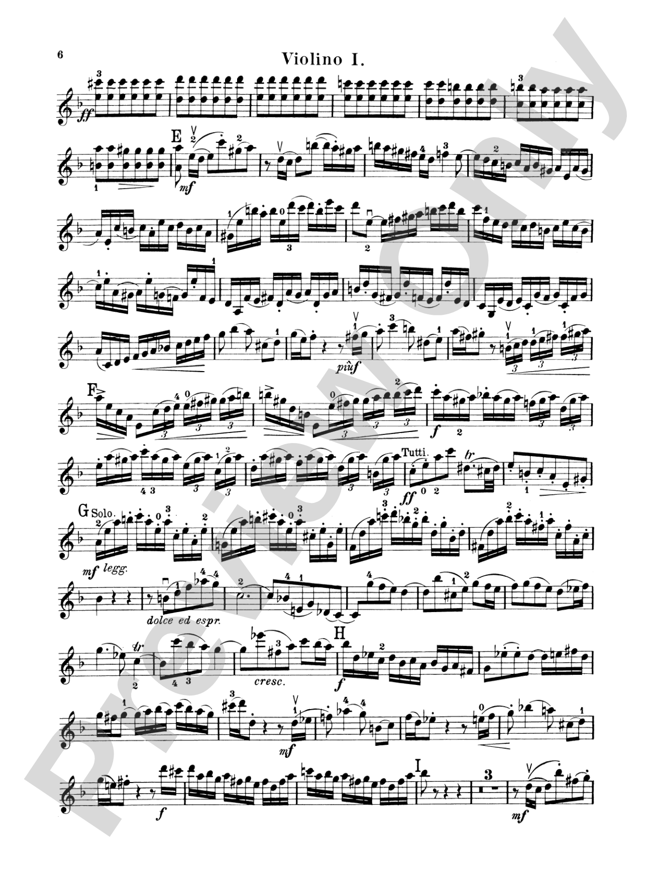 Bach: Double Concerto in D Minor: Violin Book