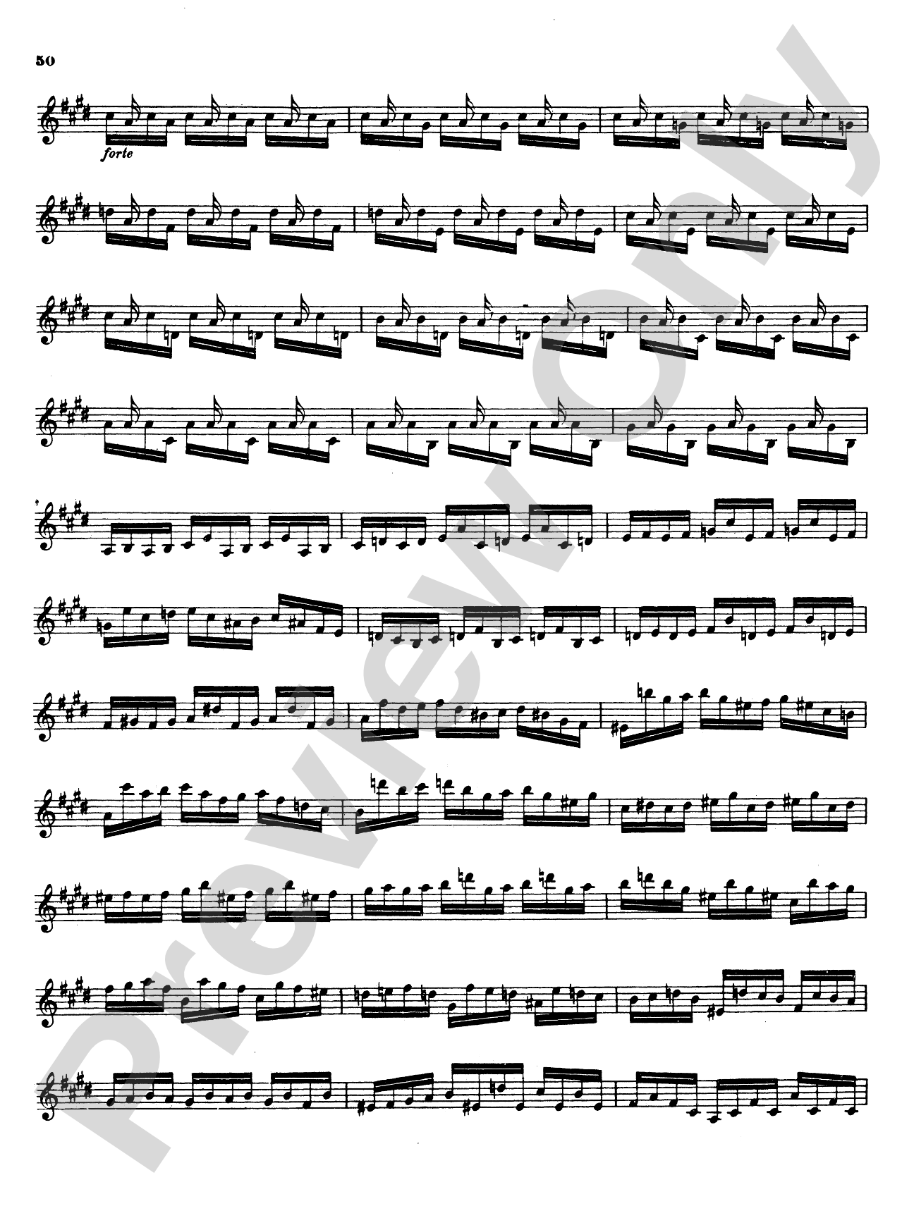Bach: Partita III, in E Major (with added Piano parts by Ida Elkan): Violin Book