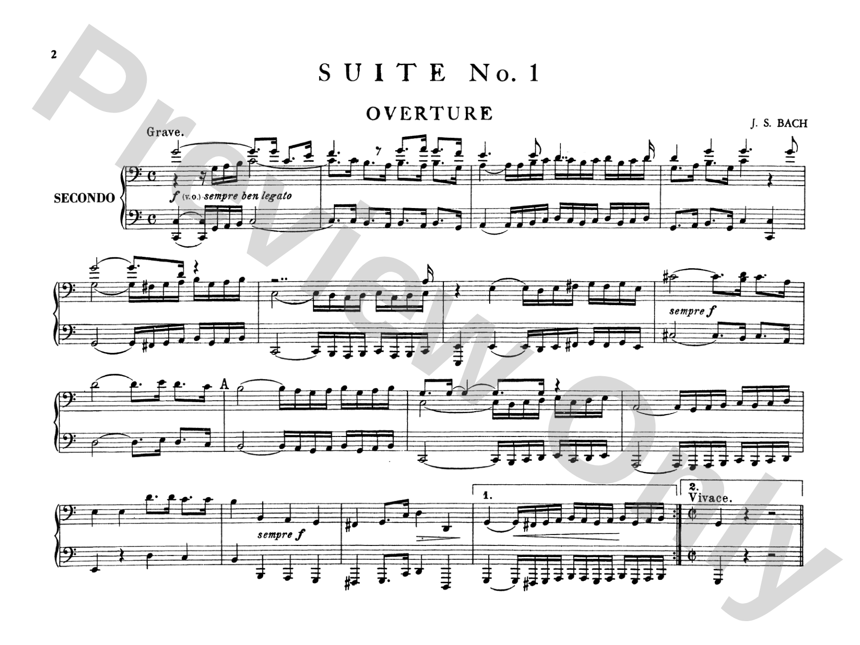 Bach: Suites (Arr. Max Reger): Piano Duet (1 Piano, 4 Hands) Comb Bound Book