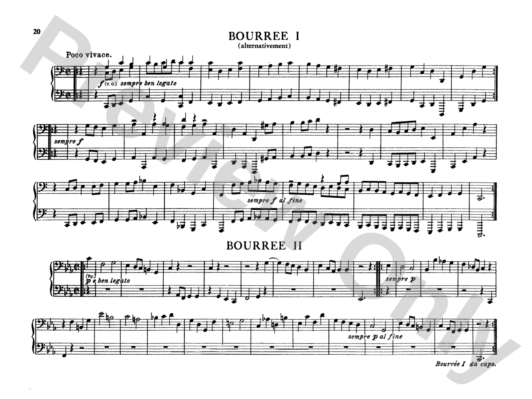 Bach: Suites (Arr. Max Reger): Piano Duet (1 Piano, 4 Hands) Comb Bound Book