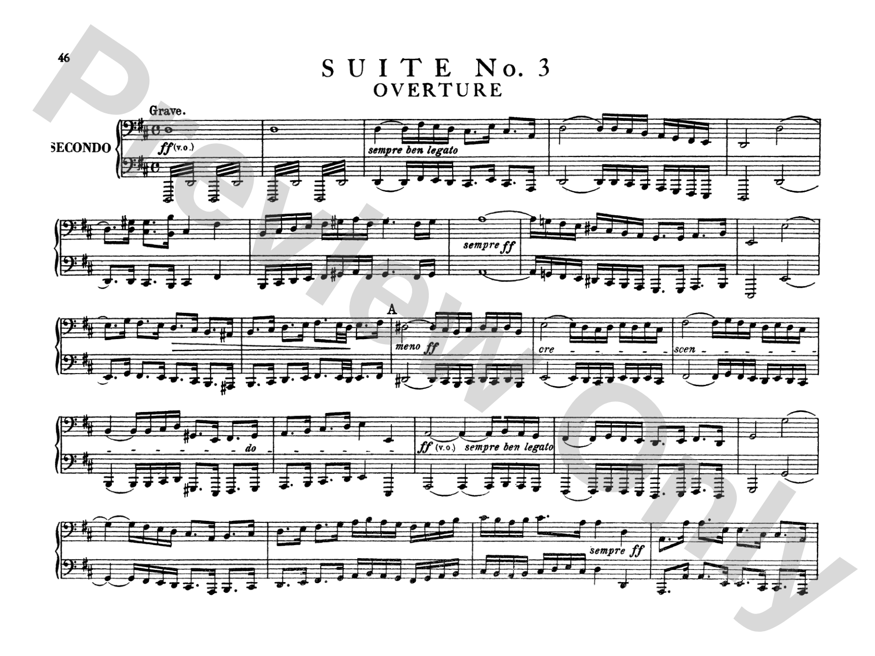Bach: Suites (Arr. Max Reger)