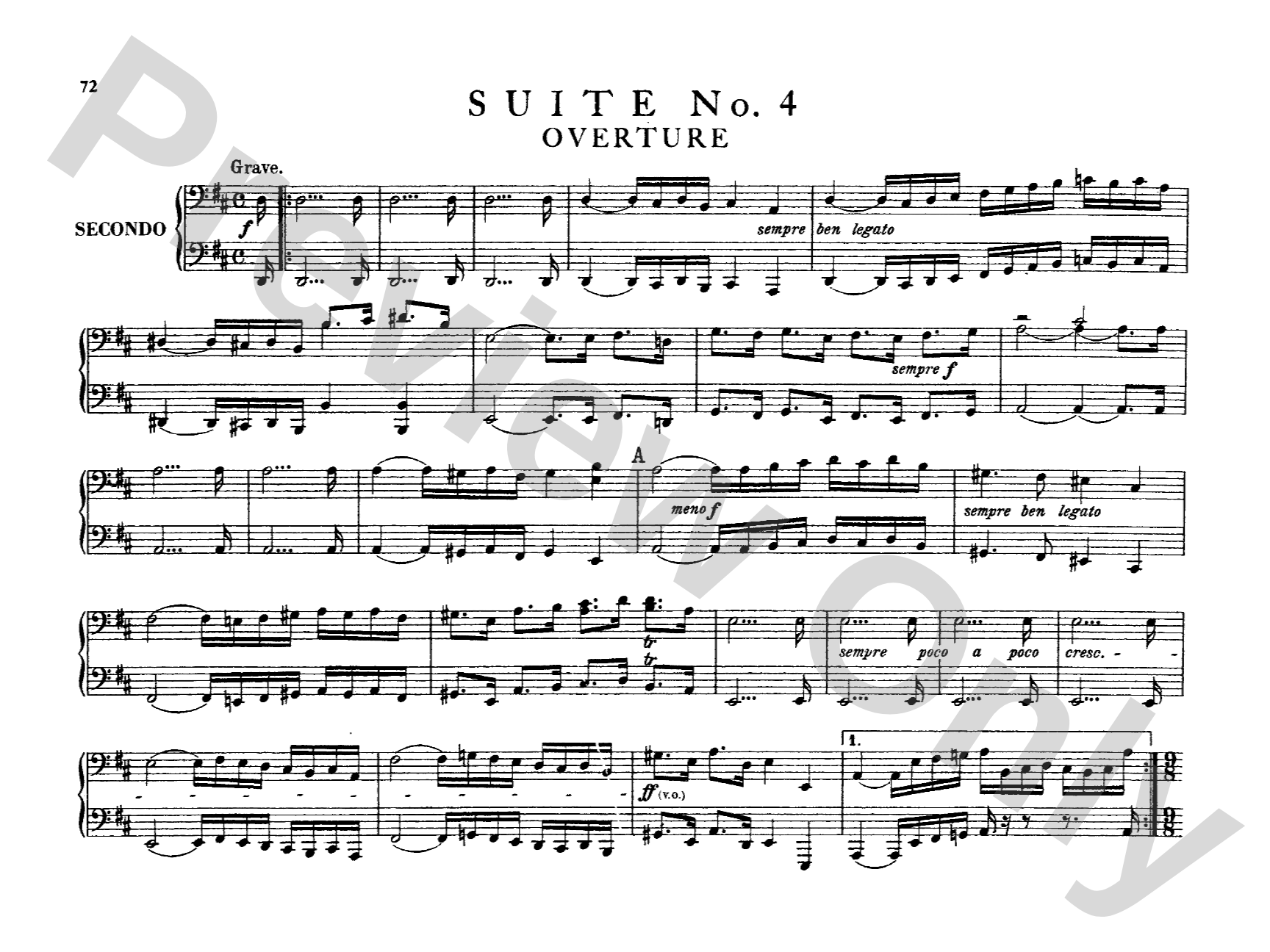 Bach: Suites (Arr. Max Reger)