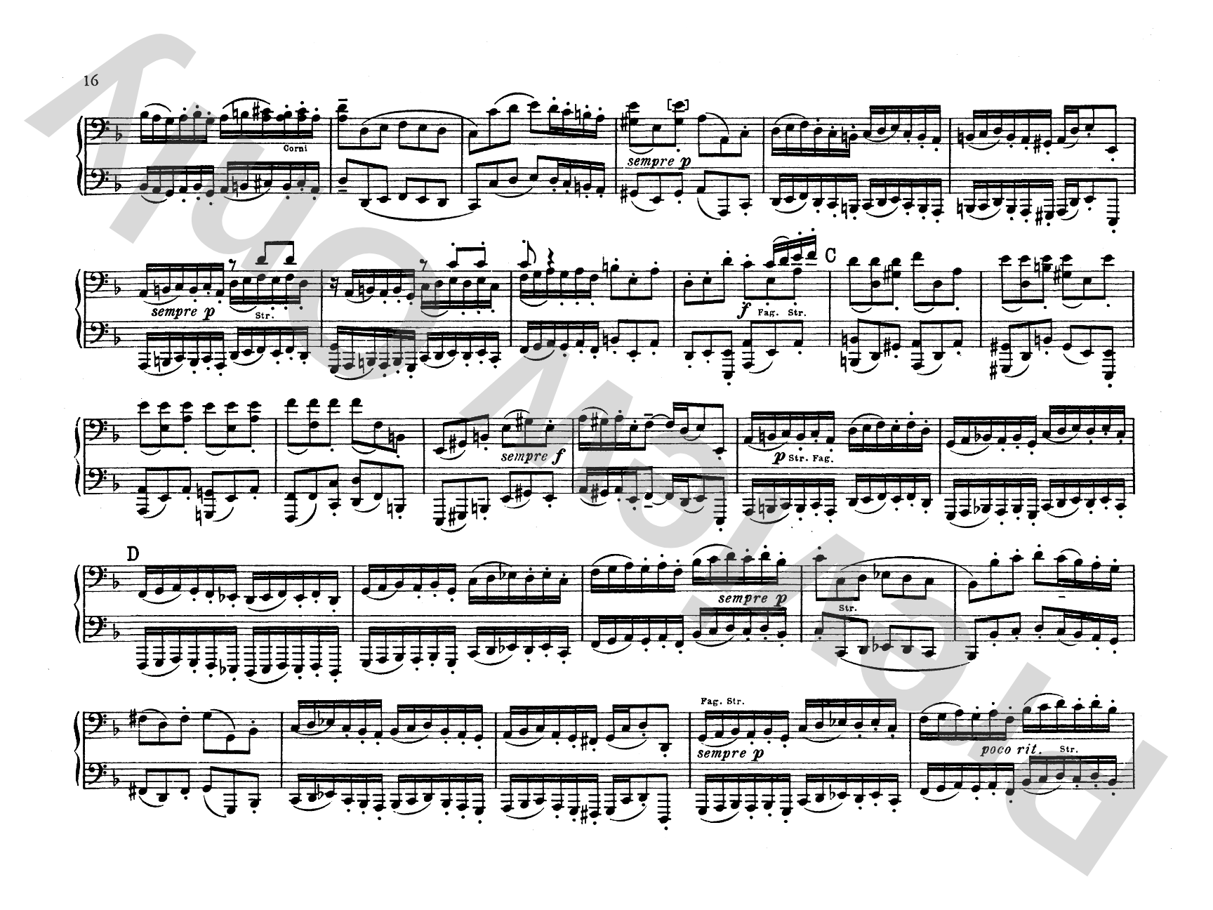 Bach: Brandenburg Concertos (Volume I) (Arr. Max Reger): Piano Duet (1 Piano, 4 Hands) Comb Bound Book