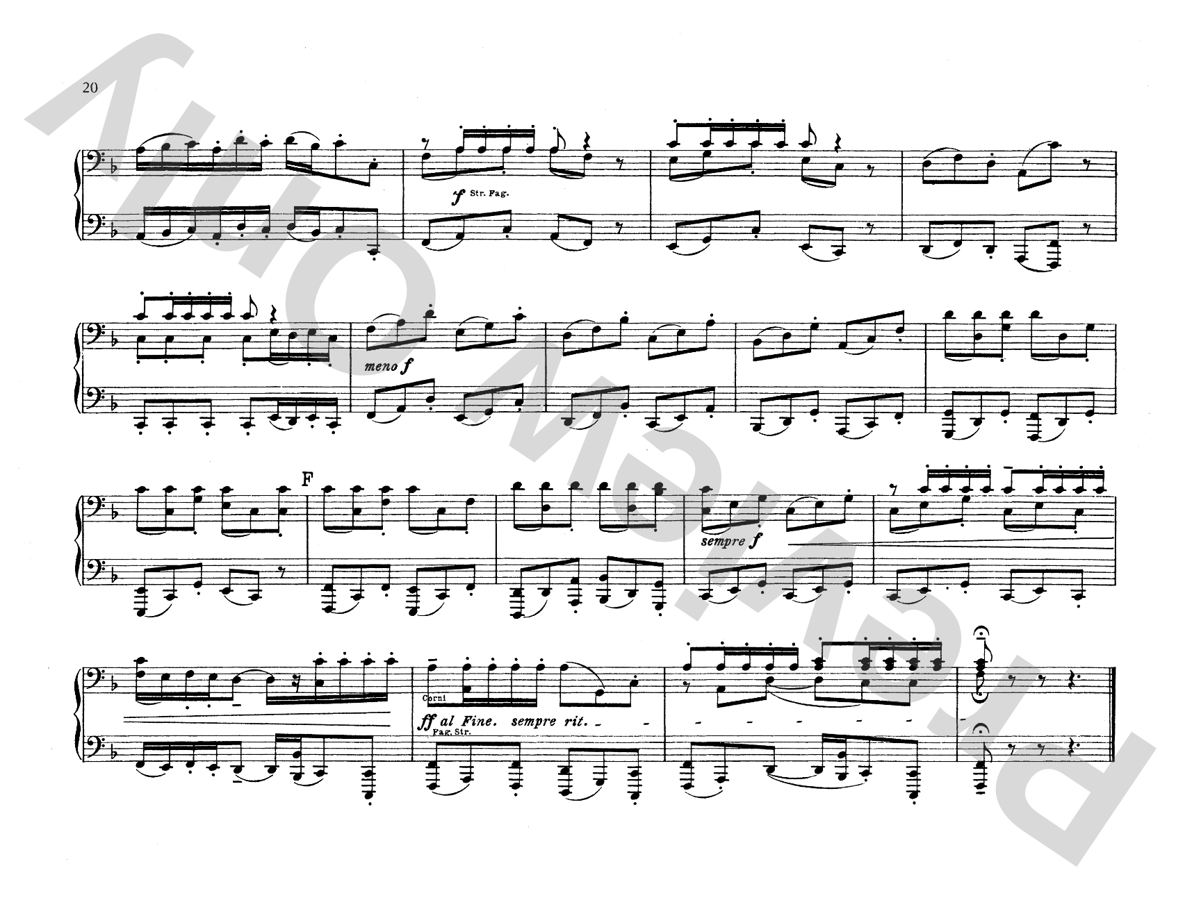 Bach: Brandenburg Concertos (Volume I) (Arr. Max Reger): Piano Duet (1 Piano, 4 Hands) Comb Bound Book