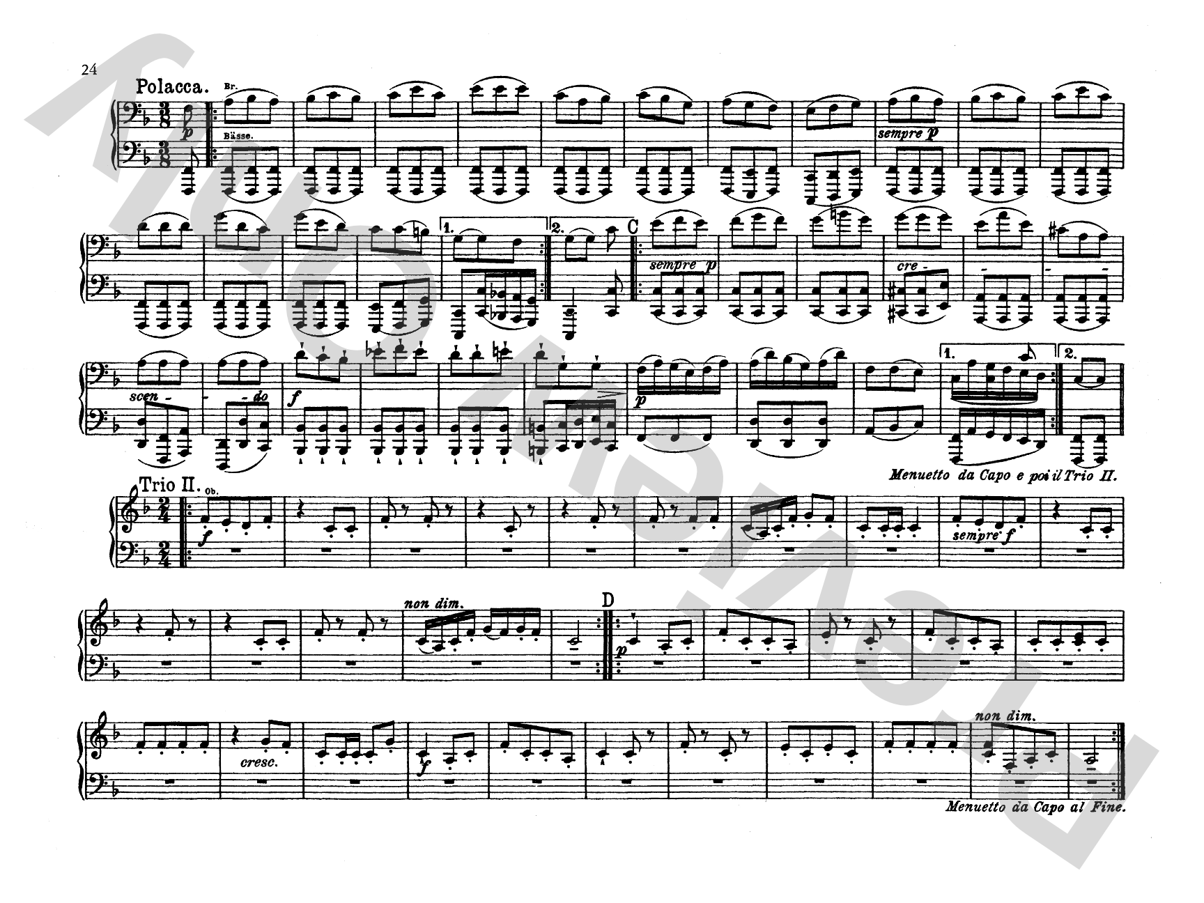 Bach: Brandenburg Concertos (Volume I) (Arr. Max Reger): Piano Duet (1 Piano, 4 Hands) Comb Bound Book