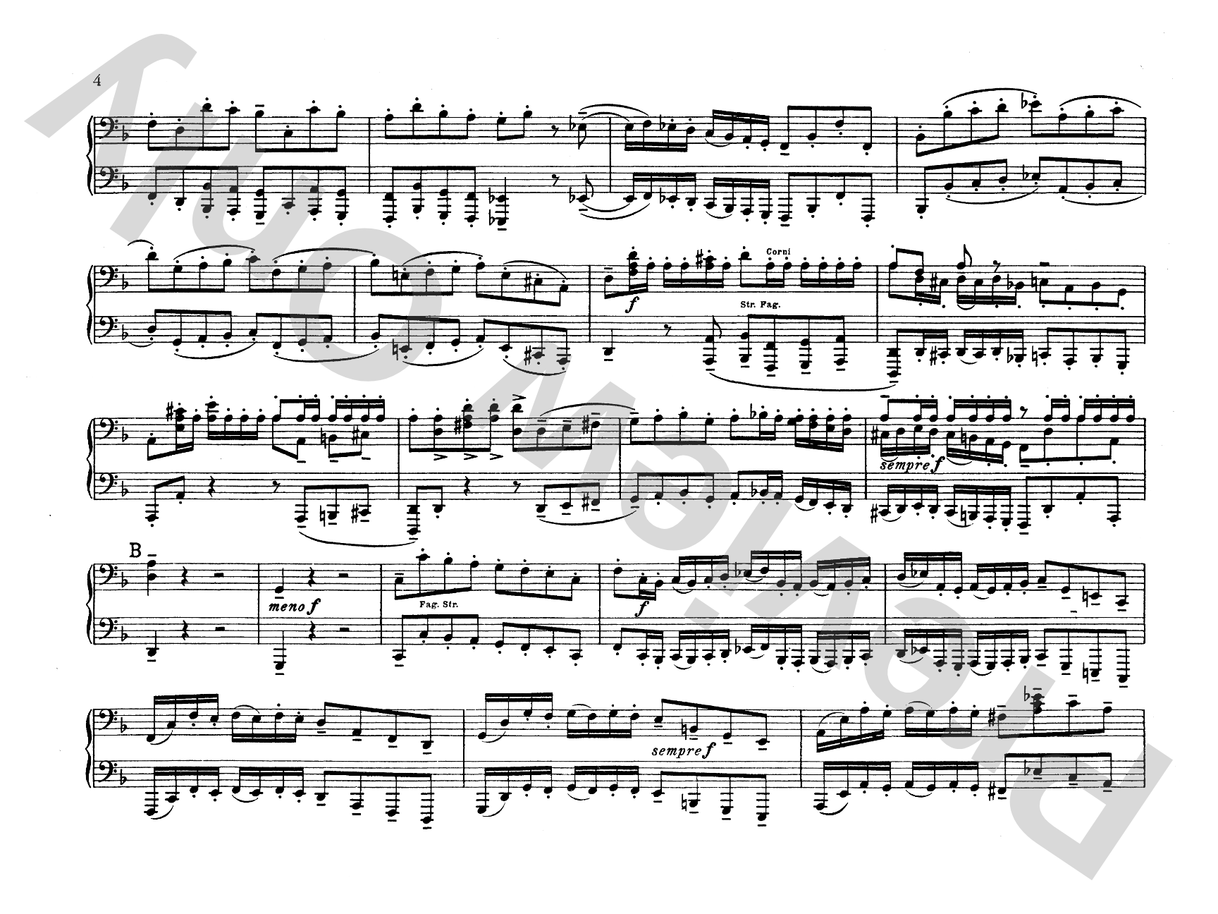 Bach: Brandenburg Concertos (Volume I) (Arr. Max Reger): Piano Duet (1 Piano, 4 Hands) Comb Bound Book