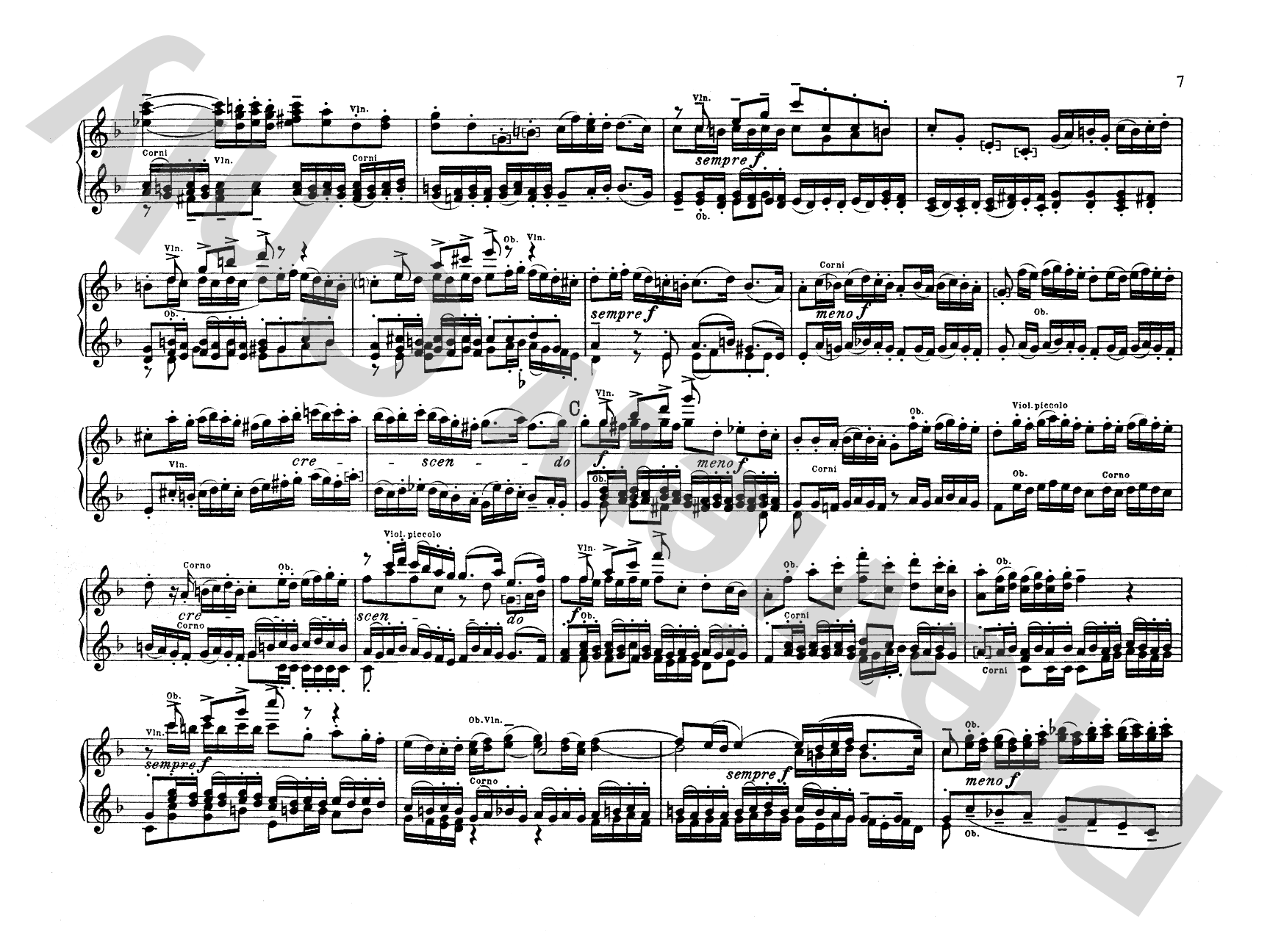 Bach: Brandenburg Concertos (Volume I) (Arr. Max Reger): Piano Duet (1 Piano, 4 Hands) Comb Bound Book