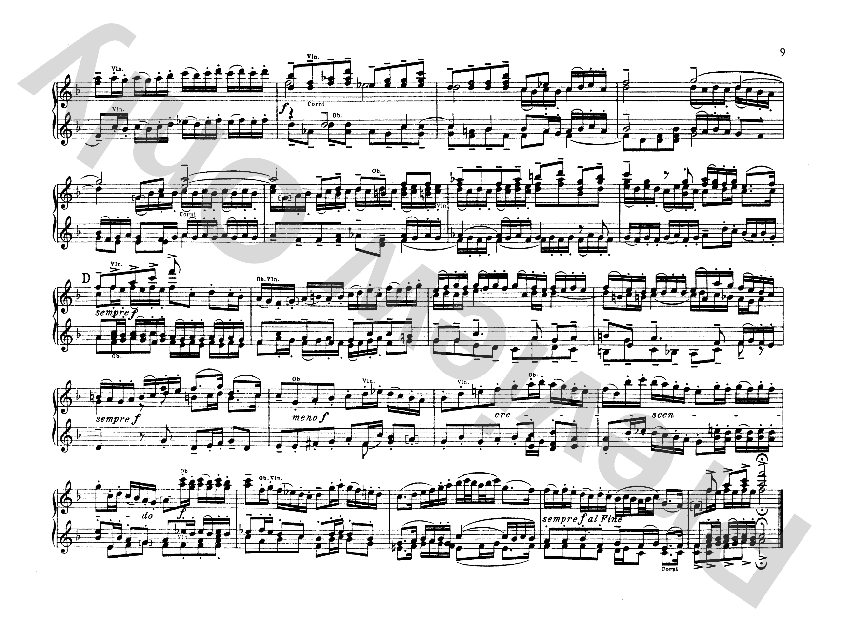 Bach: Brandenburg Concertos (Volume I) (Arr. Max Reger): Piano Duet (1 Piano, 4 Hands) Comb Bound Book