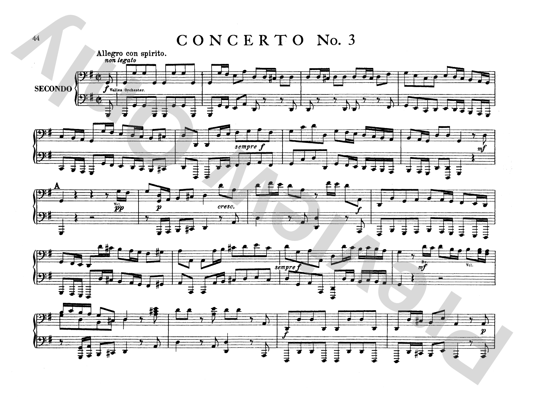 Bach: Brandenburg Concertos (Volume I) (Arr. Max Reger)