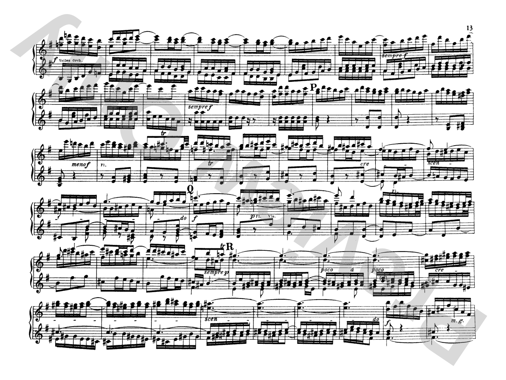 Bach: Brandenburg Concertos (Volume II) (Arr. Max Reger): Piano Duet (1 Piano, 4 Hands) Comb Bound Book