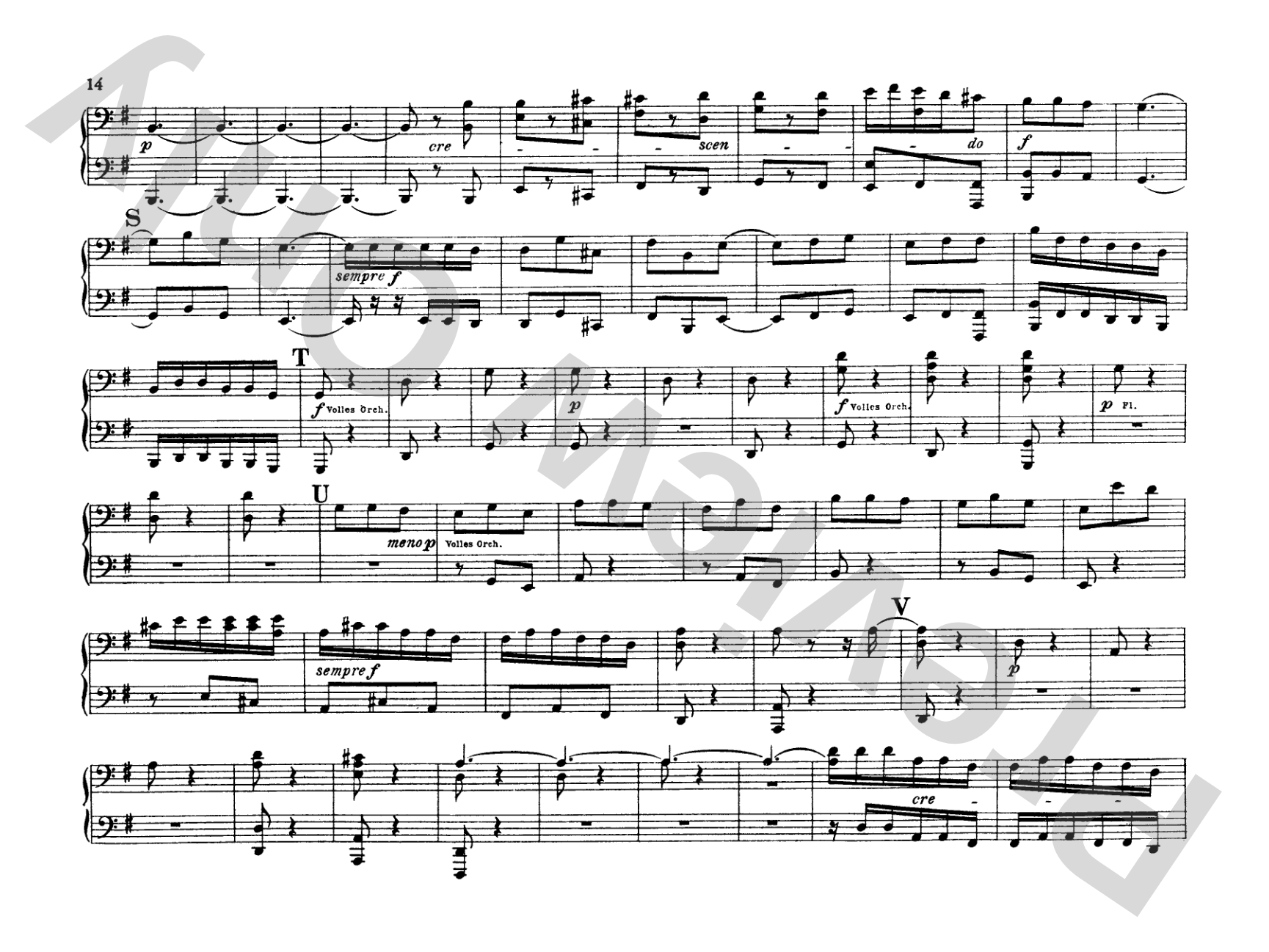 Bach: Brandenburg Concertos (Volume II) (Arr. Max Reger): Piano Duet (1 Piano, 4 Hands) Comb Bound Book