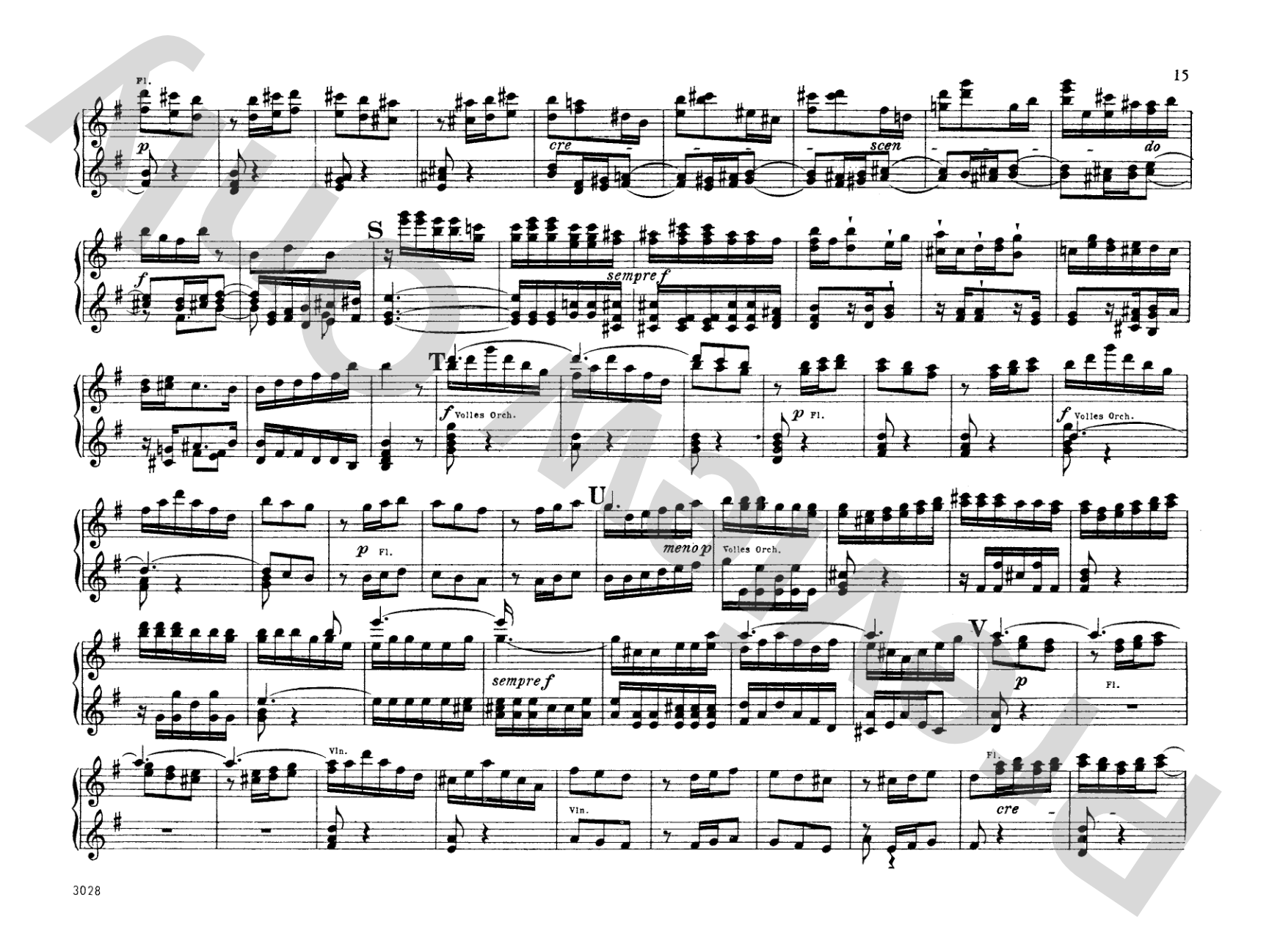 Bach: Brandenburg Concertos (Volume II) (Arr. Max Reger): Piano Duet (1 Piano, 4 Hands) Comb Bound Book