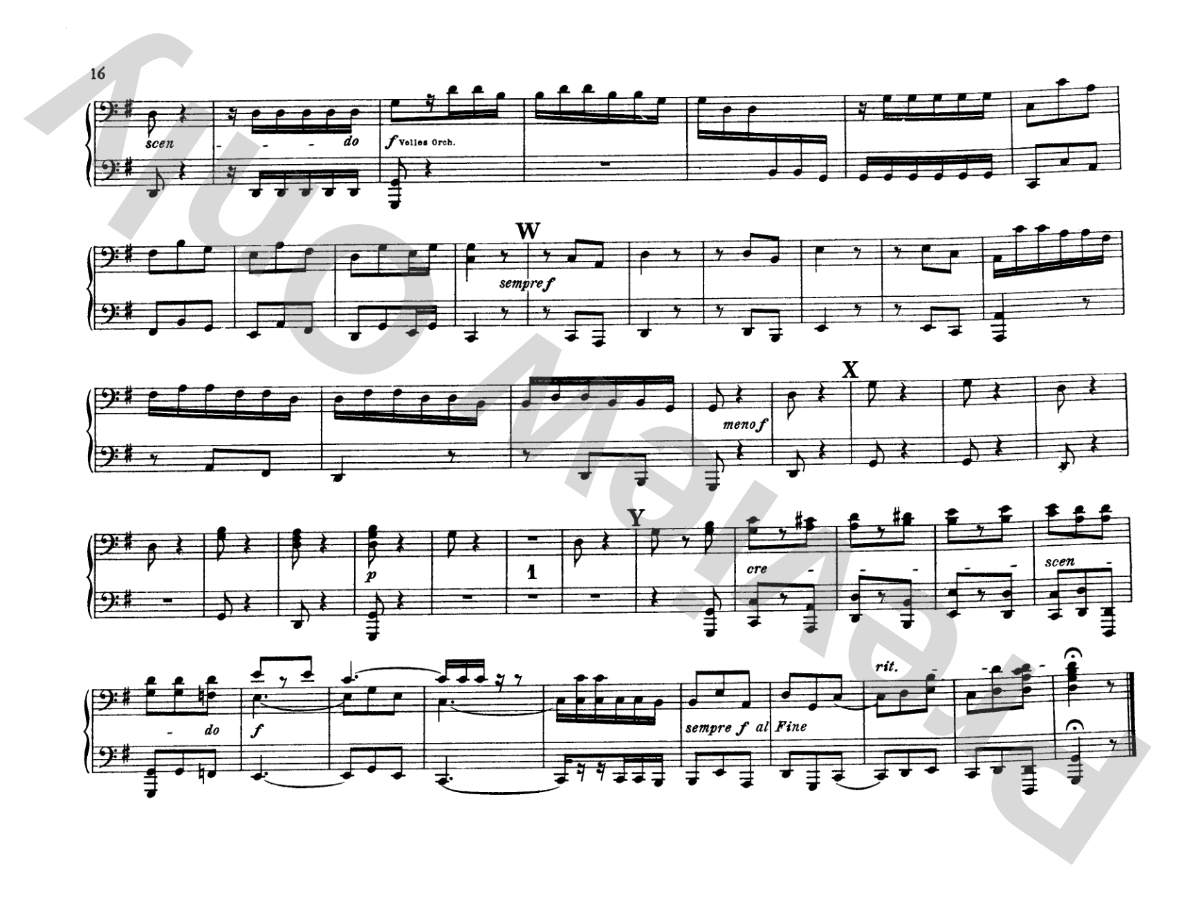 Bach: Brandenburg Concertos (Volume II) (Arr. Max Reger): Piano Duet (1 Piano, 4 Hands) Comb Bound Book