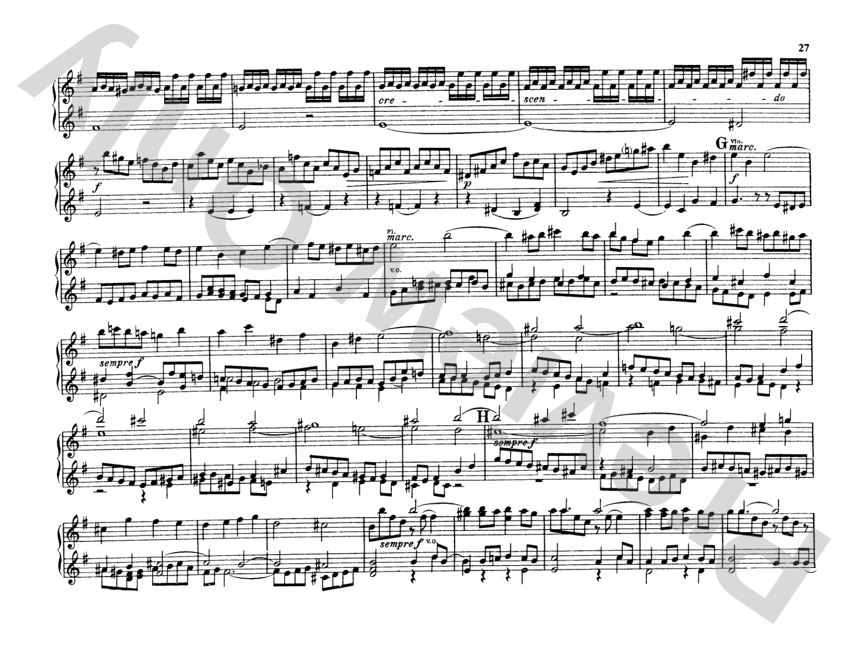 Bach: Brandenburg Concertos (Volume II) (Arr. Max Reger): Piano Duet (1 Piano, 4 Hands) Comb Bound Book