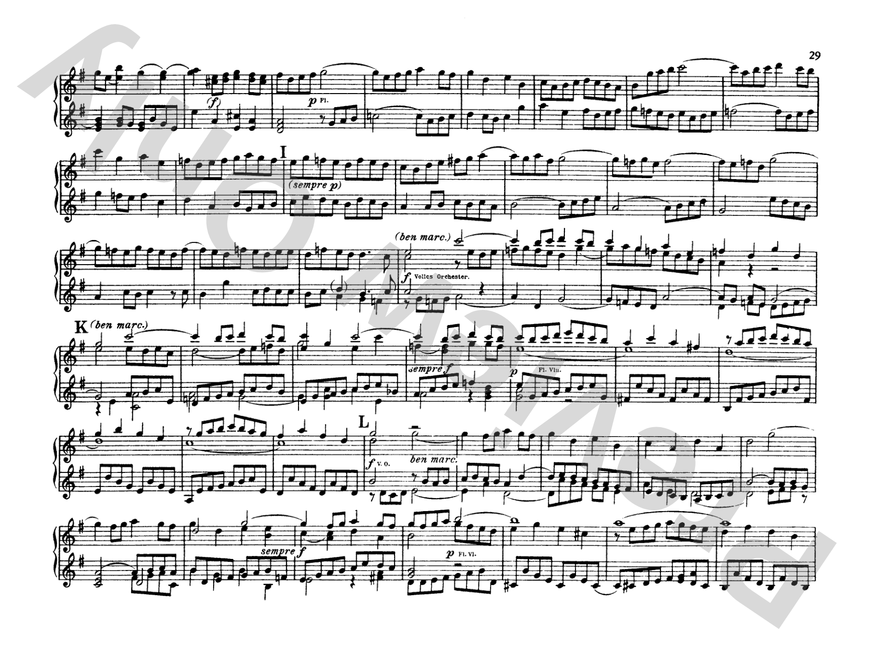 Bach: Brandenburg Concertos (Volume II) (Arr. Max Reger): Piano Duet (1 Piano, 4 Hands) Comb Bound Book
