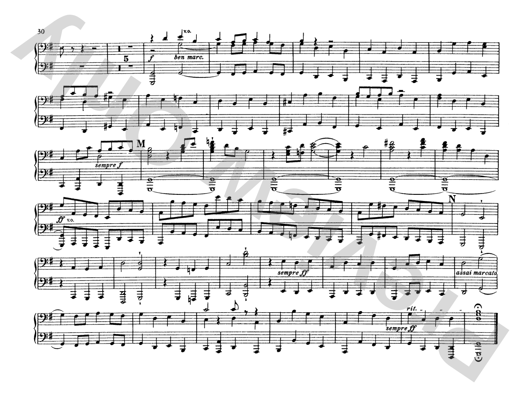 Bach: Brandenburg Concertos (Volume II) (Arr. Max Reger): Piano Duet (1 Piano, 4 Hands) Comb Bound Book