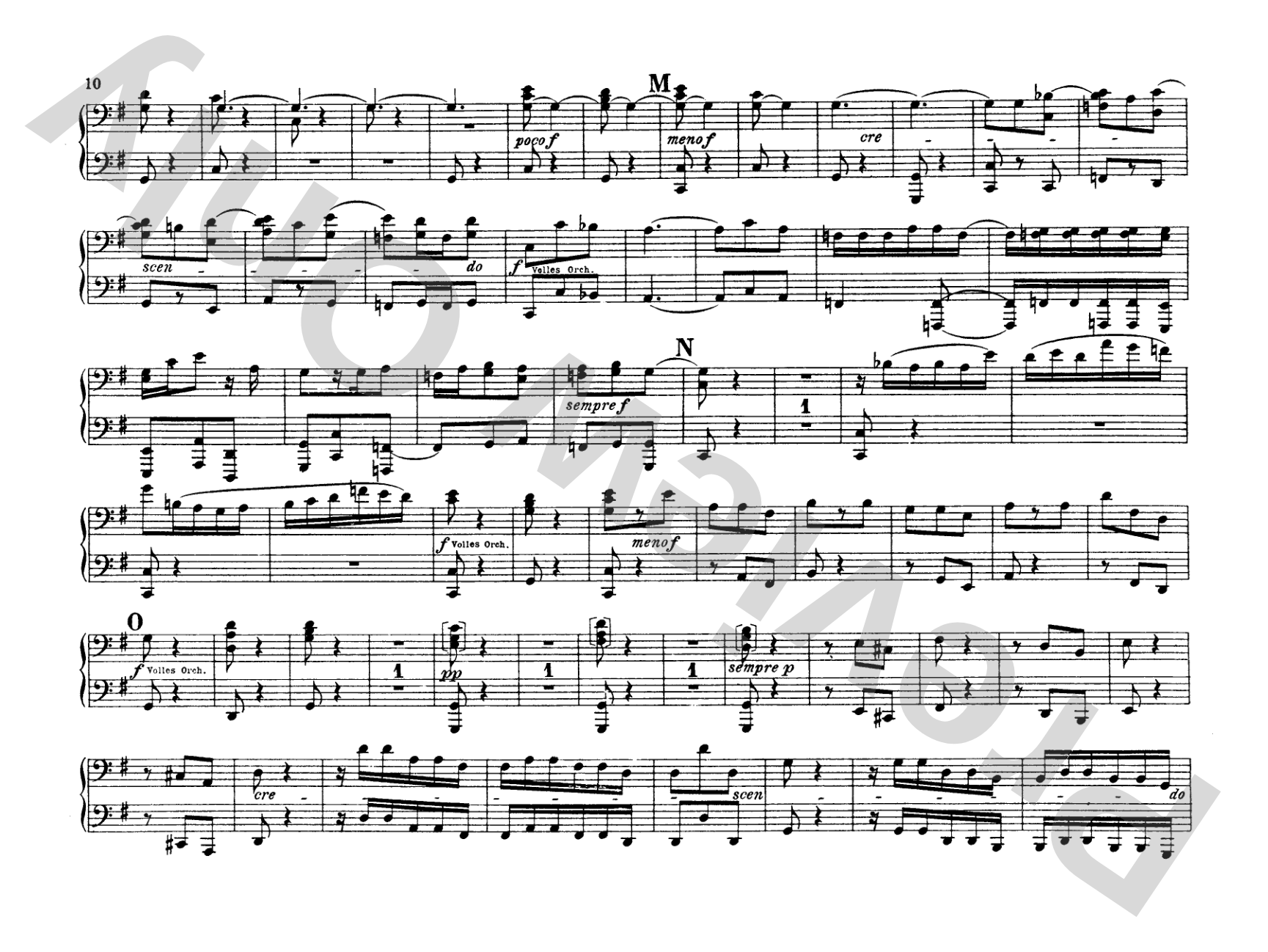Bach: Brandenburg Concertos (Volume II) (Arr. Max Reger): Piano Duet (1 Piano, 4 Hands) Comb Bound Book