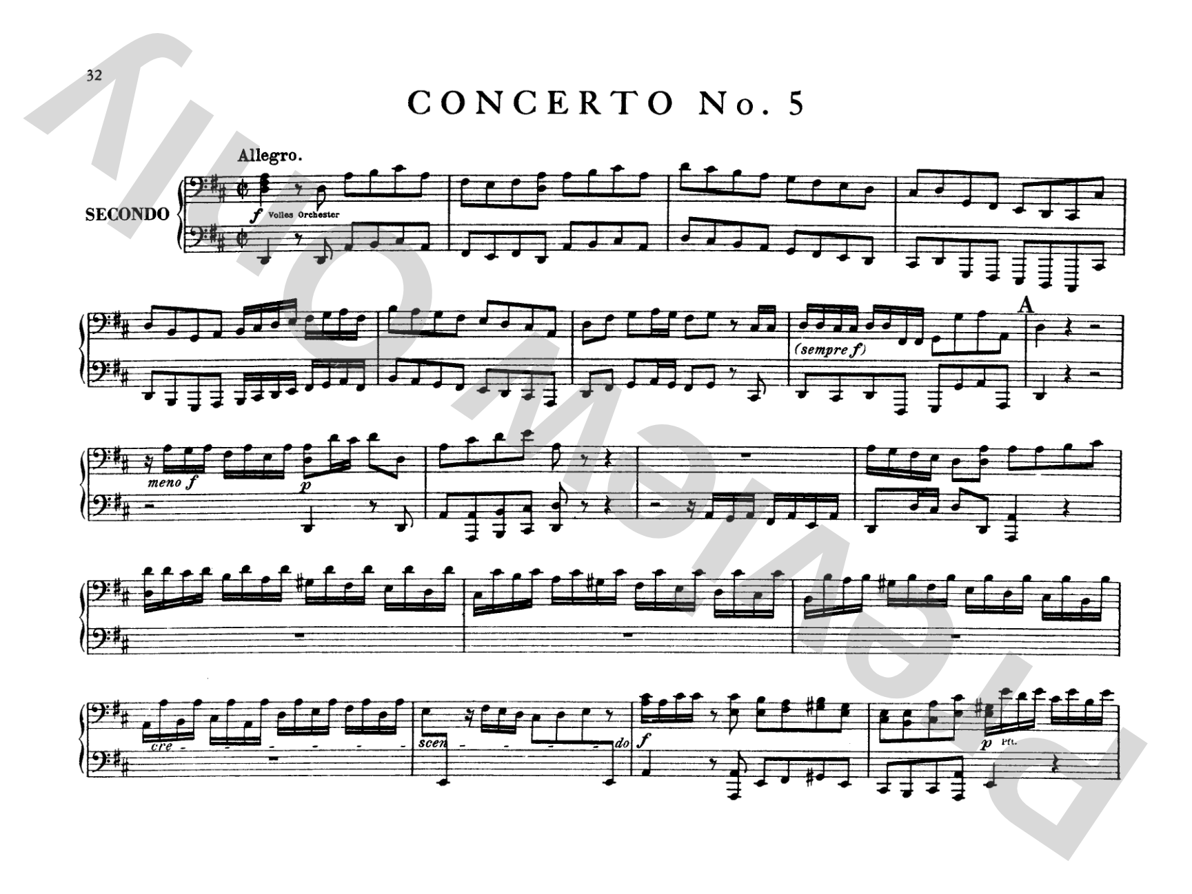 Bach: Brandenburg Concertos (Volume II) (Arr. Max Reger)