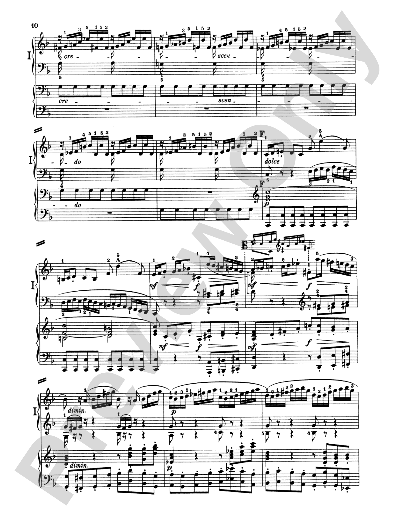 Bach: Piano Concerto in D Minor: Piano Duo (2 Pianos, 4 Hands) Book (2 copies required)