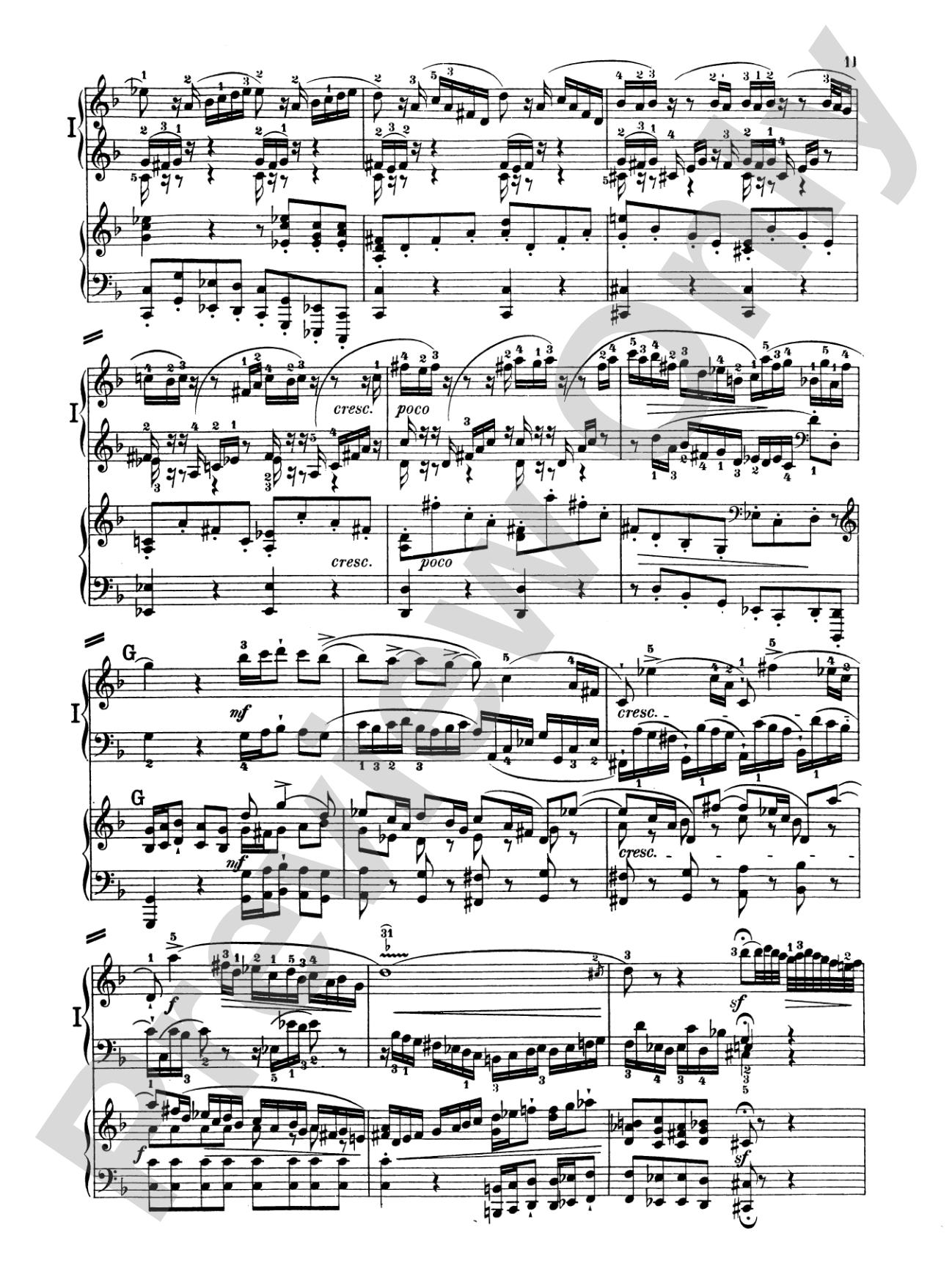Bach: Piano Concerto in D Minor: Piano Duo (2 Pianos, 4 Hands) Book (2 copies required)