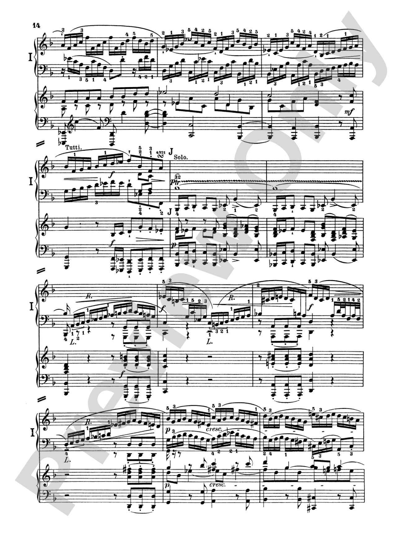 Bach: Piano Concerto in D Minor: Piano Duo (2 Pianos, 4 Hands) Book (2 copies required)