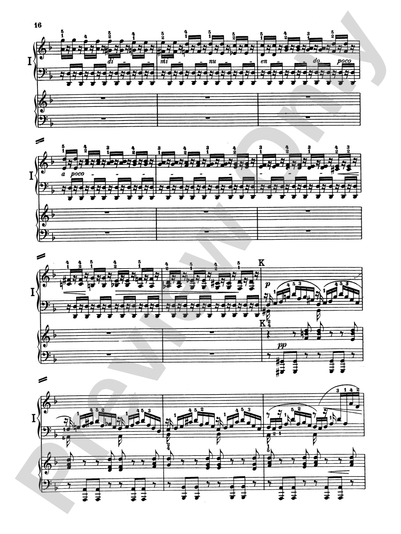 Bach: Piano Concerto in D Minor: Piano Duo (2 Pianos, 4 Hands) Book (2 copies required)