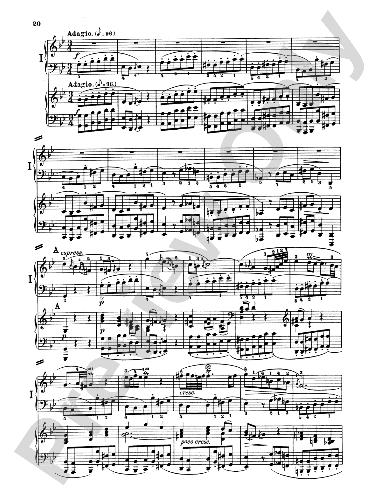 Bach: Piano Concerto in D Minor: Piano Duo (2 Pianos, 4 Hands) Book (2 copies required)