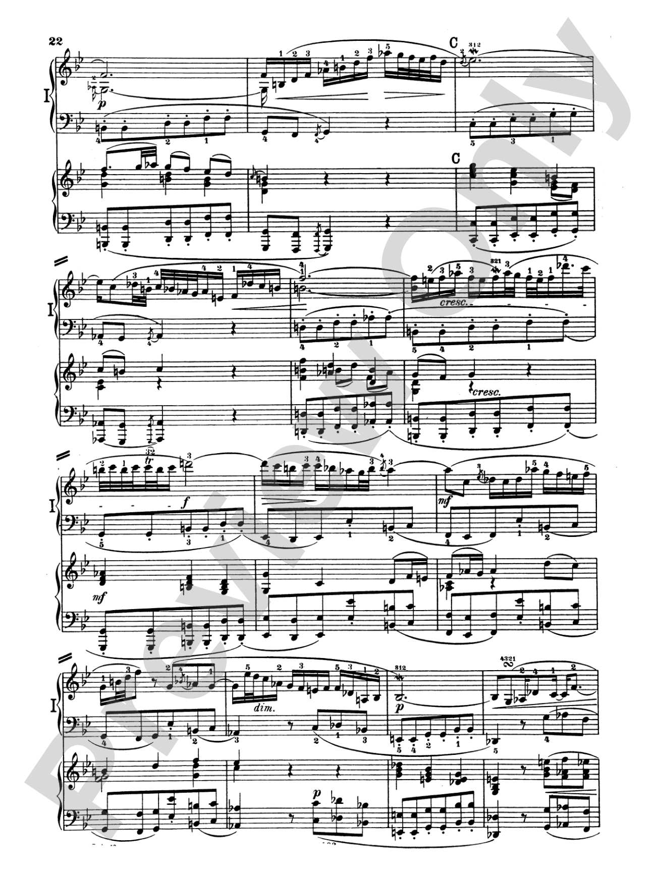Bach: Piano Concerto in D Minor: Piano Duo (2 Pianos, 4 Hands) Book (2 copies required)