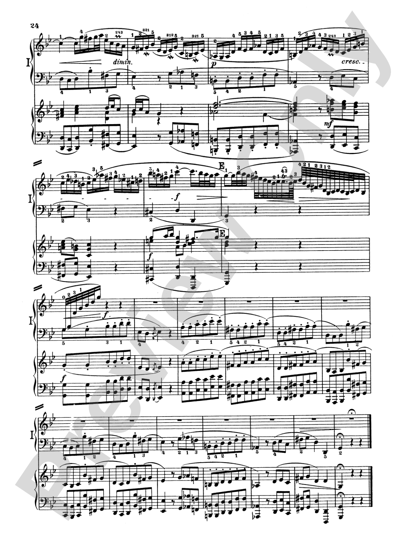 Bach: Piano Concerto in D Minor: Piano Duo (2 Pianos, 4 Hands) Book (2 copies required)