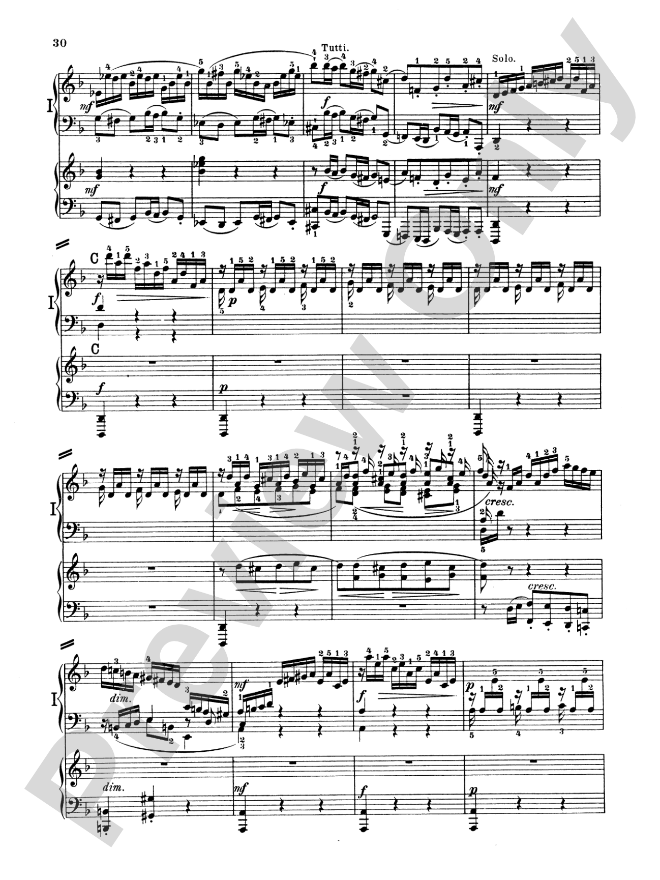Bach: Piano Concerto in D Minor: Piano Duo (2 Pianos, 4 Hands) Book (2 copies required)