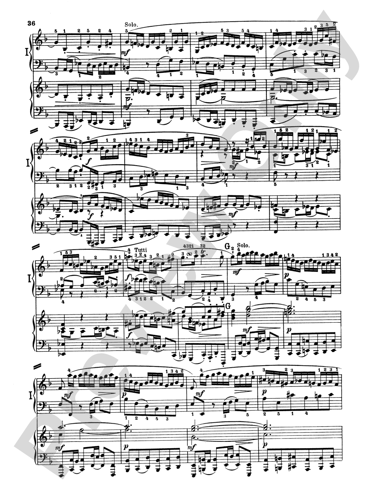 Bach: Piano Concerto in D Minor: Piano Duo (2 Pianos, 4 Hands) Book (2 copies required)