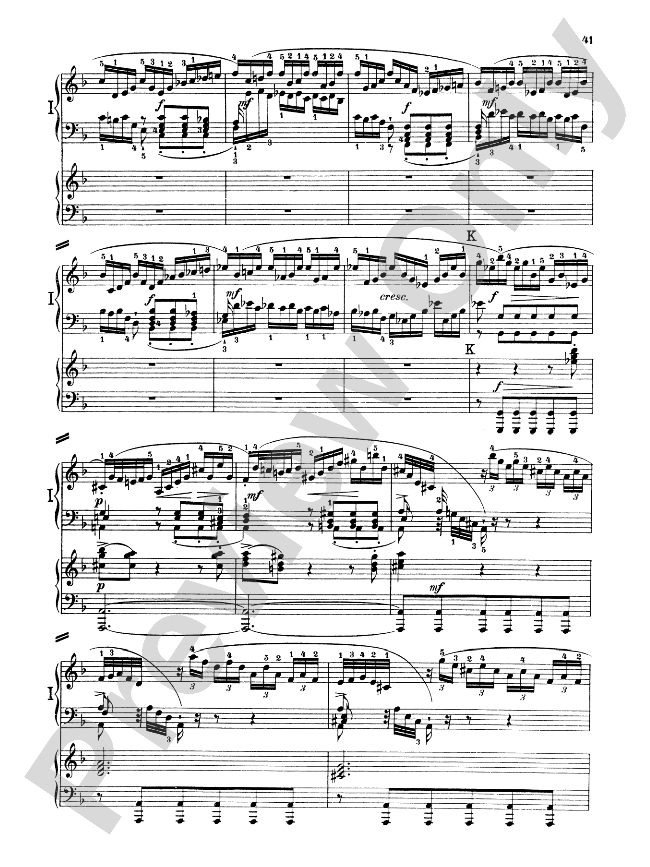 Bach: Piano Concerto in D Minor: Piano Duo (2 Pianos, 4 Hands) Book (2 copies required)