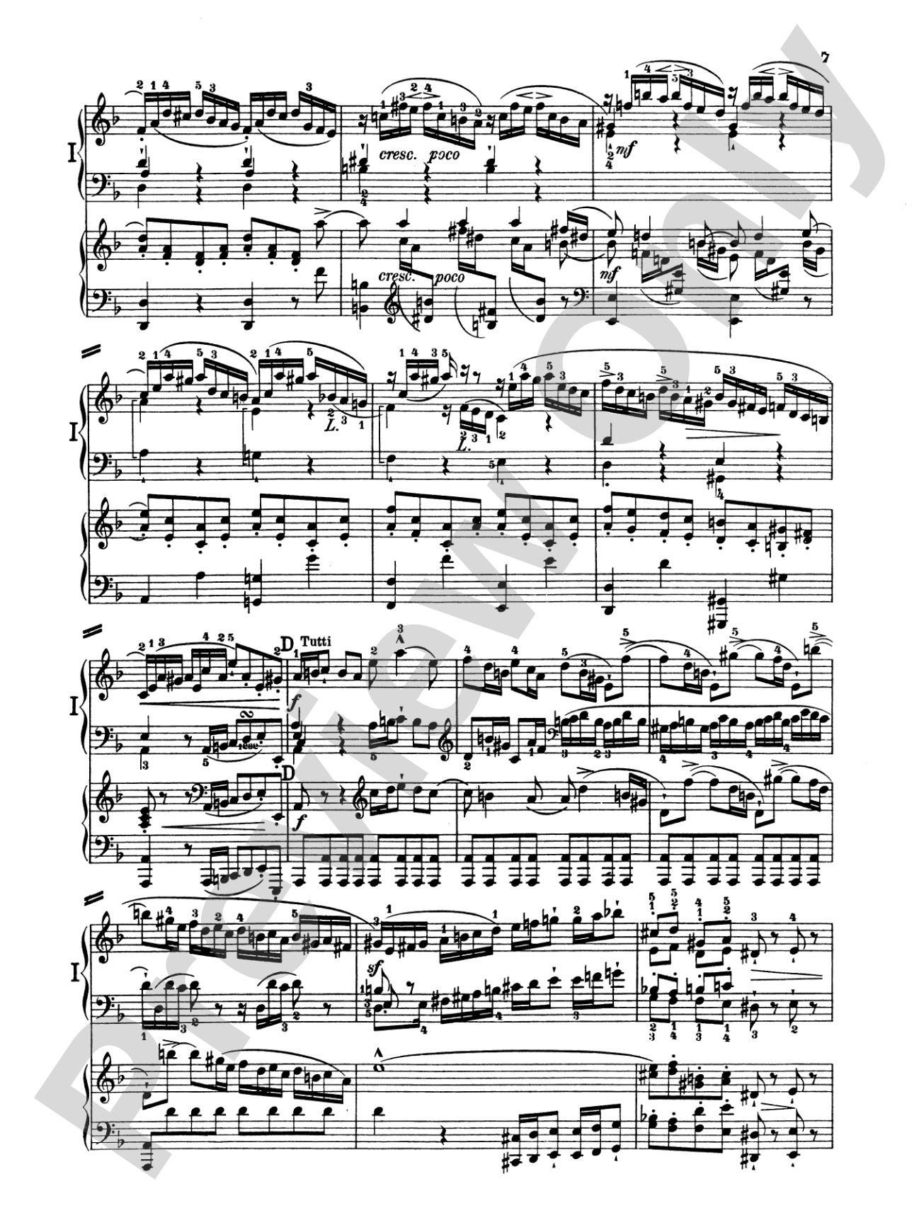 Bach: Piano Concerto in D Minor: Piano Duo (2 Pianos, 4 Hands) Book (2 copies required)