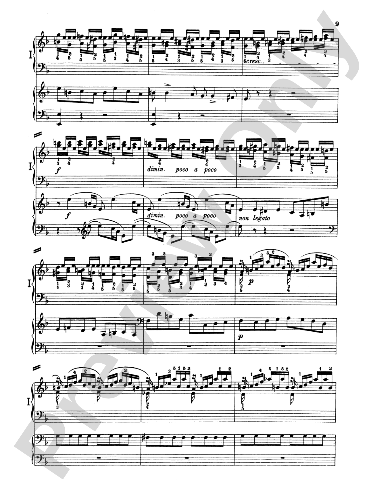 Bach: Piano Concerto in D Minor: Piano Duo (2 Pianos, 4 Hands) Book (2 copies required)