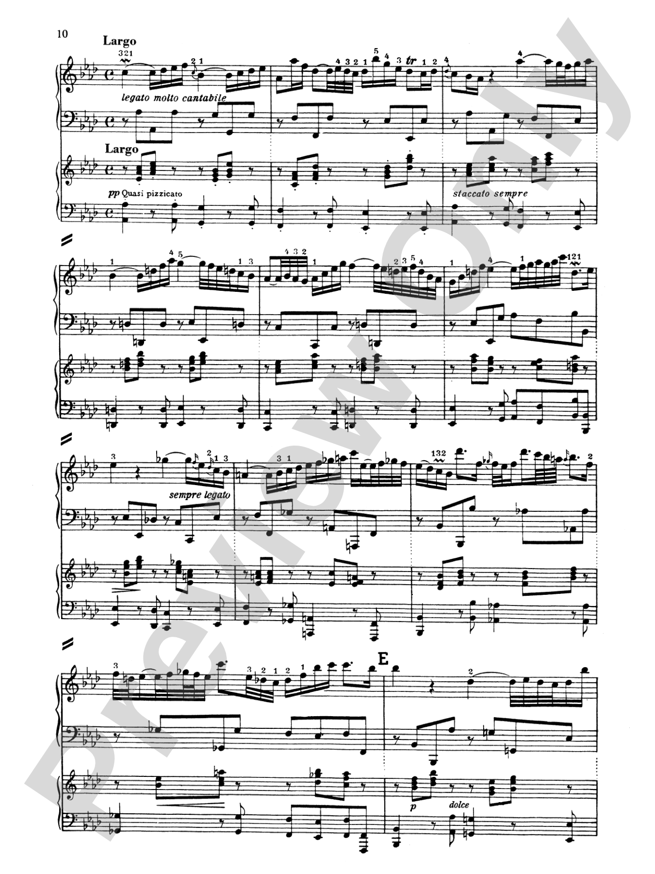 Bach: Piano Concerto in F Minor: Piano Duo (2 Pianos, 4 Hands) Book (2 copies required)
