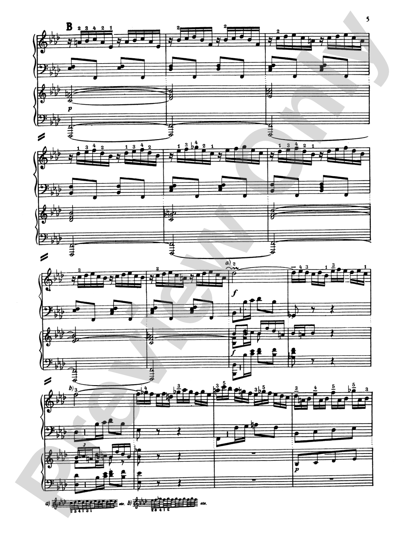 Bach: Piano Concerto in F Minor: Piano Duo (2 Pianos, 4 Hands) Book (2 copies required)