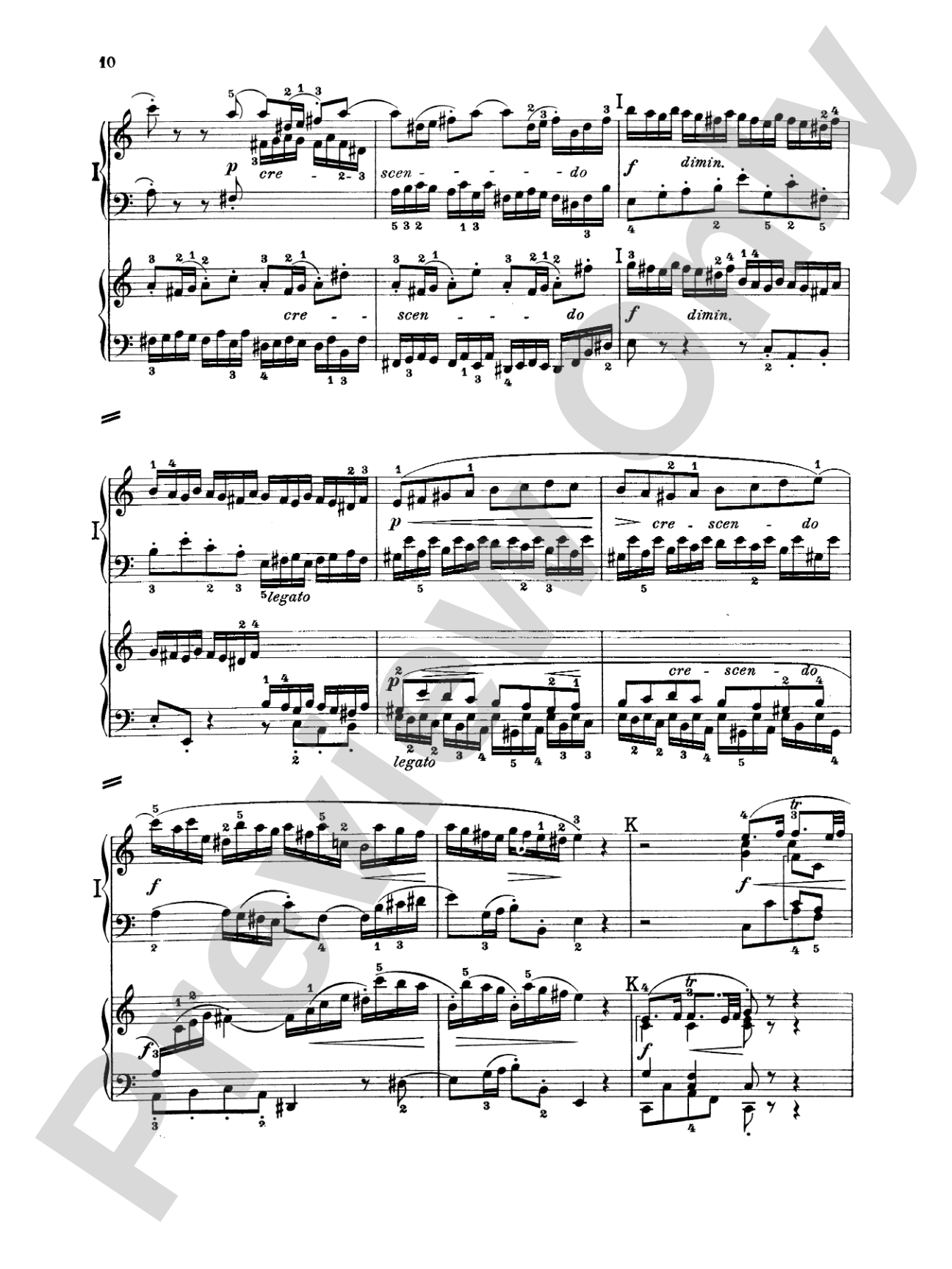 Bach: Concerto for Two Pianos in C Major: Piano Duo (2 Pianos, 4 Hands) Book (2 copies required)