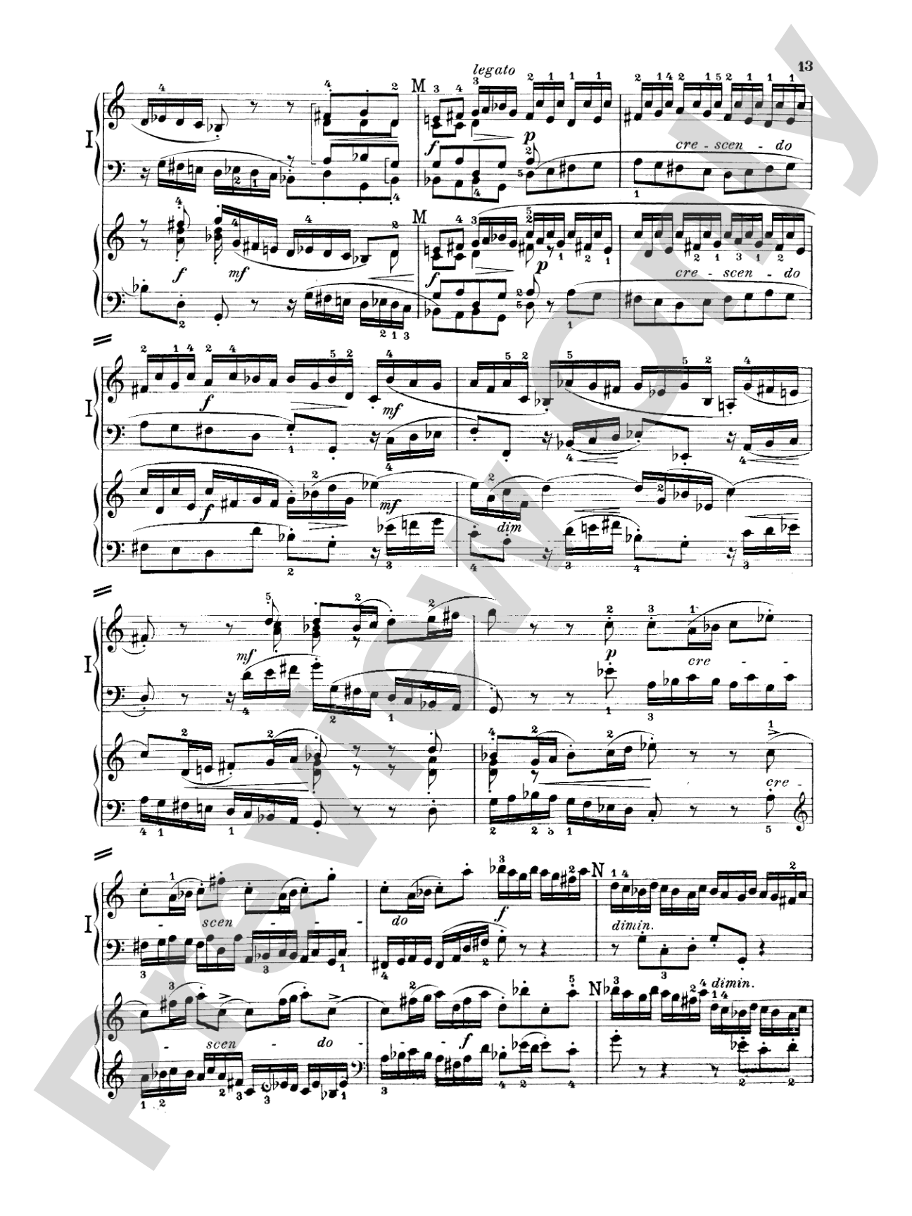 Bach: Concerto for Two Pianos in C Major: Piano Duo (2 Pianos, 4 Hands) Book (2 copies required)