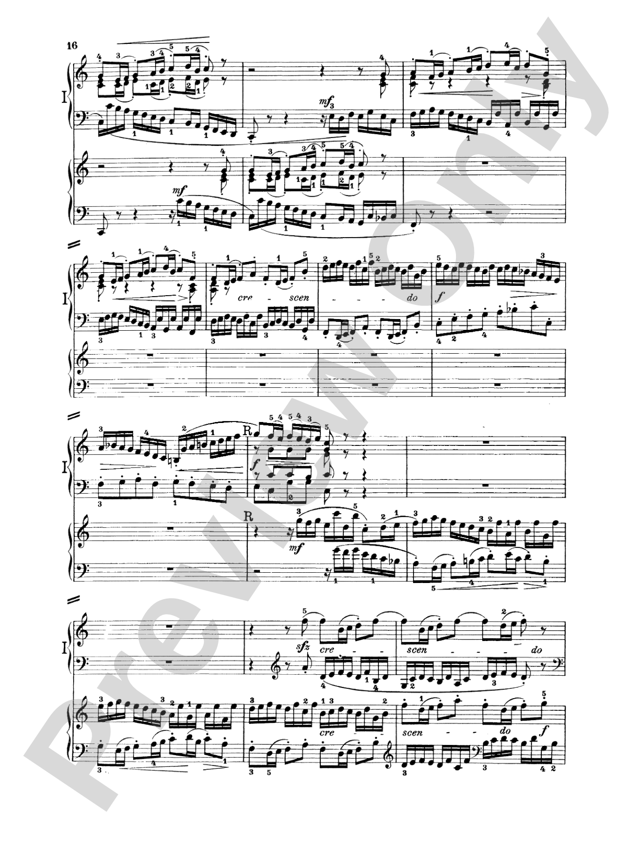 Bach: Concerto for Two Pianos in C Major: Piano Duo (2 Pianos, 4 Hands) Book (2 copies required)